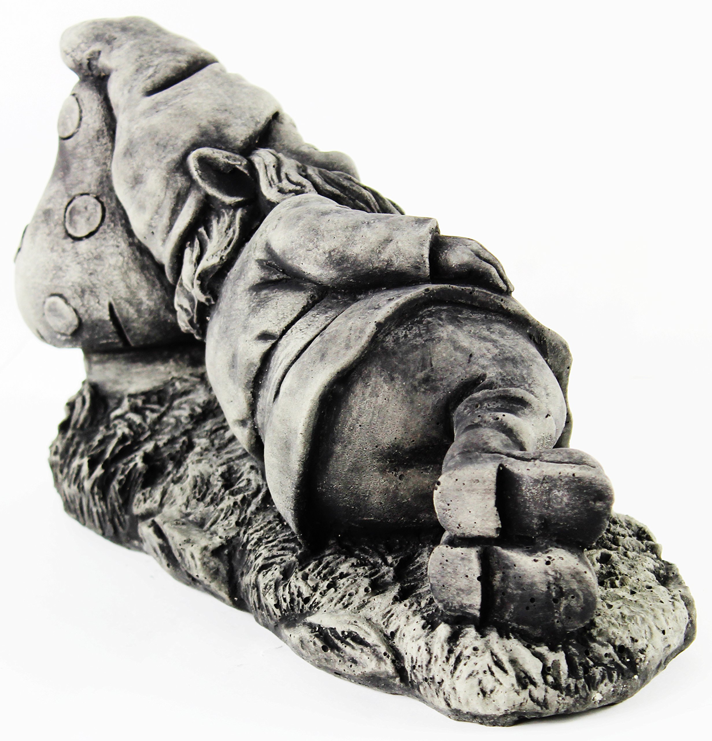 Sleeping Garden Gnome Statue - Outdoor Decor for Lawn, Yard, and Patio - Perfect for Home Garden Decoration and Gift Ideas