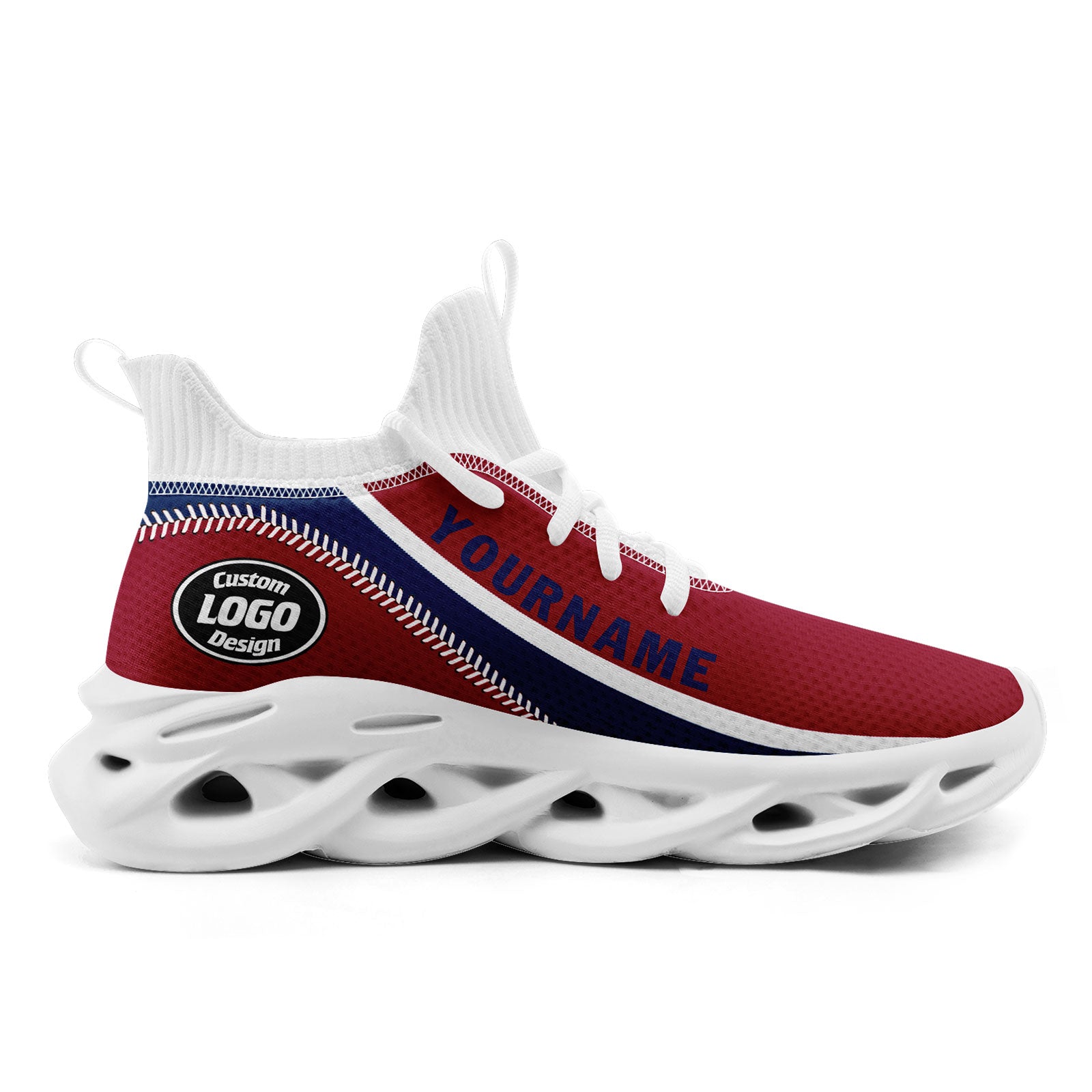 Custom Maxsoul Personalized Sneakers FN030A D028016 - Breathable Comfortable Walking Shoes for Men & Women - Perfect for Running, Gym Workouts & Casual Wear