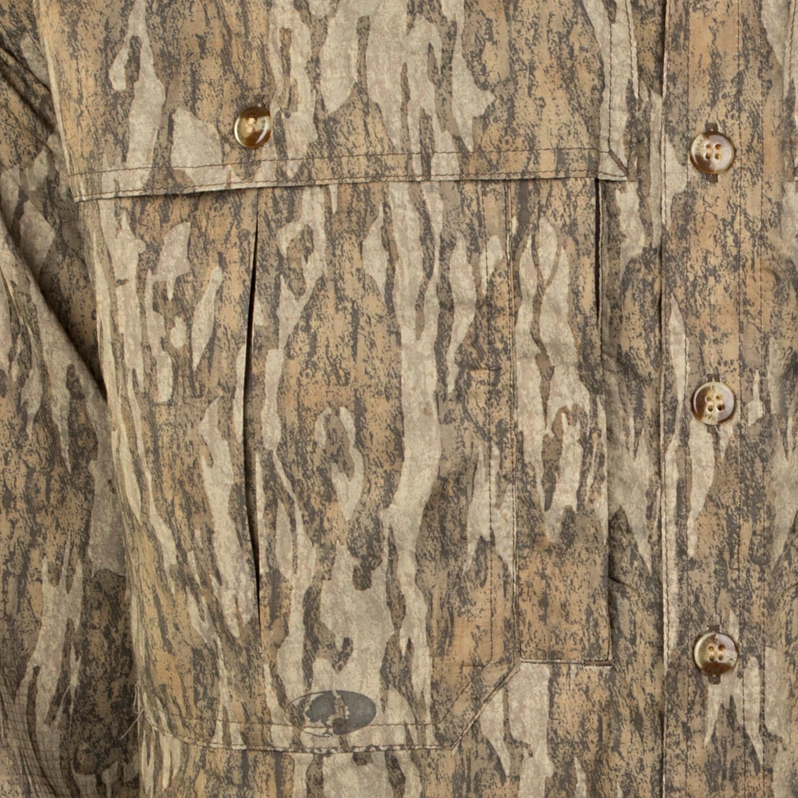 Drake Men's Est Camo Flyweight Jacket - Lightweight Water-Resistant Outdoor Hoodie for Hiking, Camping & Casual Wear