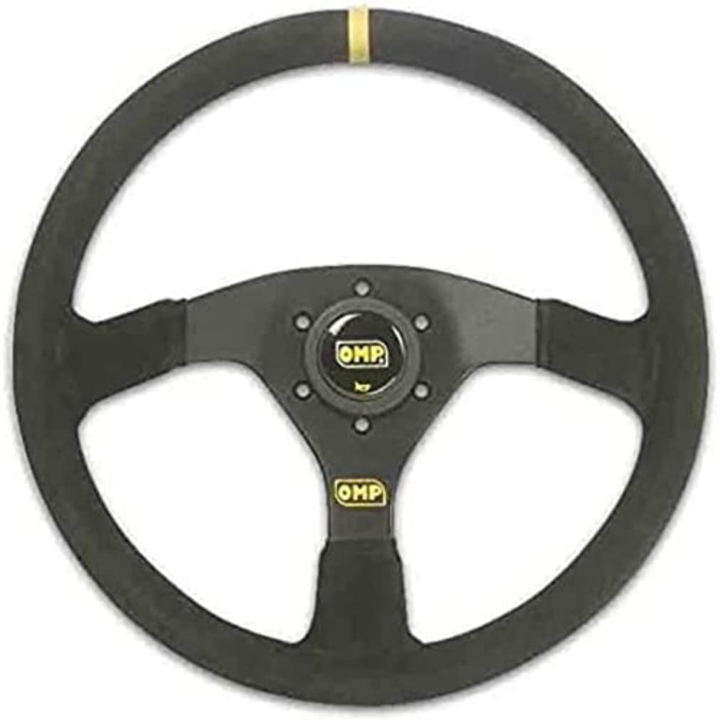 OMP (OD/1958) Racing Steering Wheel - High Performance Sports Car Steering Wheel for Track & Drift - Perfect for Sim Racing, Drifting, and Motorsports Enthusiasts
