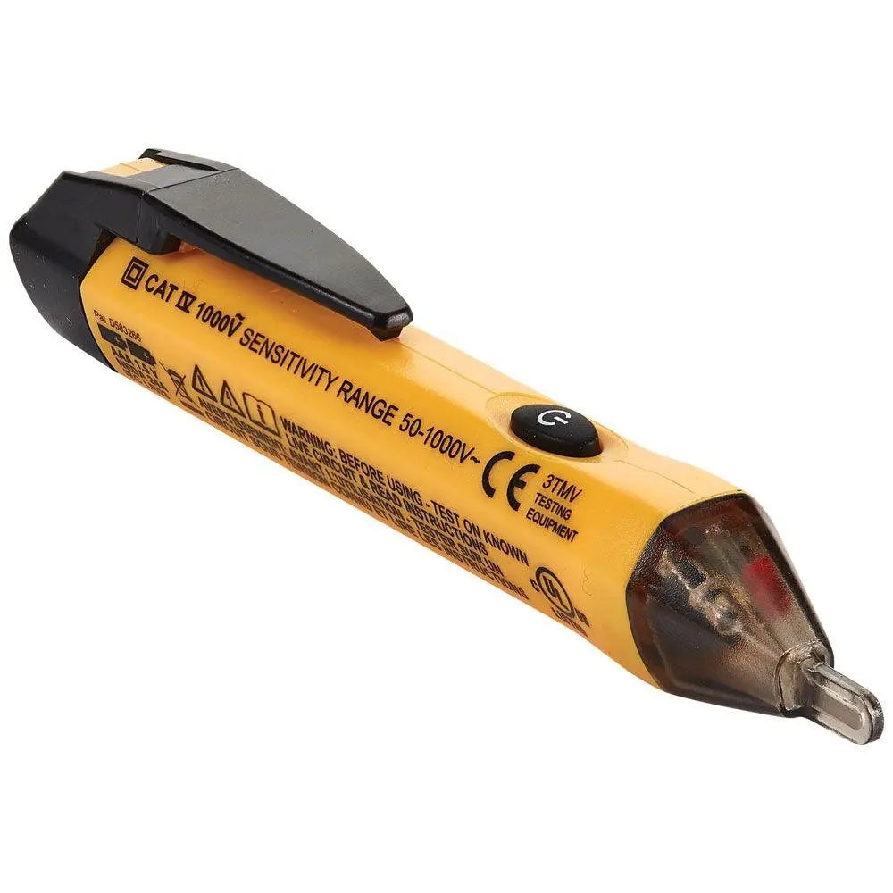 KLEIN NCVT-1P Non Contact Voltage Tester Pen - 50V to 1000V AC/DC Voltage Detector for Electrical Testing, Home & Industrial Use - Perfect for Electricians, DIY Projects & Safety Checks