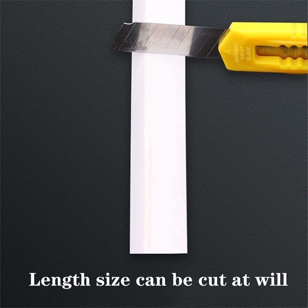 39 Inch Shower Screen Seal - Waterproof Silicone Shower Dam & Bathtub Splash Guard - Non-Slip Bathroom Threshold Barrier for Shower, Tub & Kitchen (Perfect for Wet Rooms & Sliding Door Protection)