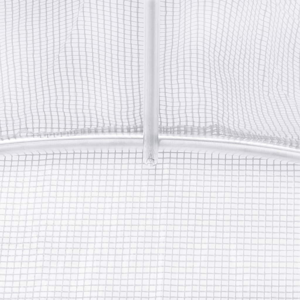 Walk-in Greenhouse for Indoor & Outdoor Gardening - 193.8ft² Quick Setup Canopy with Roll-Up Zip Door (236.2