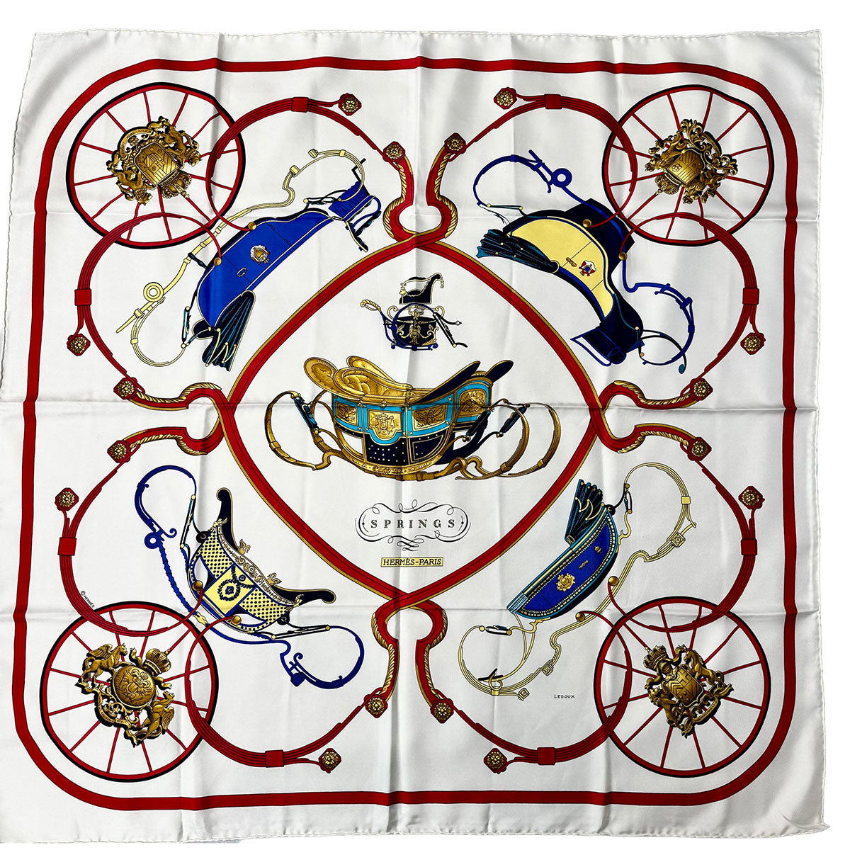 Hermes Silk Scarf - Luxury Women's Fashion Accessory for Spring & Summer Outfits | Perfect for Gifts, Parties & Travel