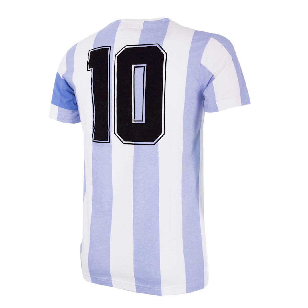 Argentina National Team COPA Football Capitano T-Shirt - Official Fan Jersey for Soccer Matches & Casual Wear