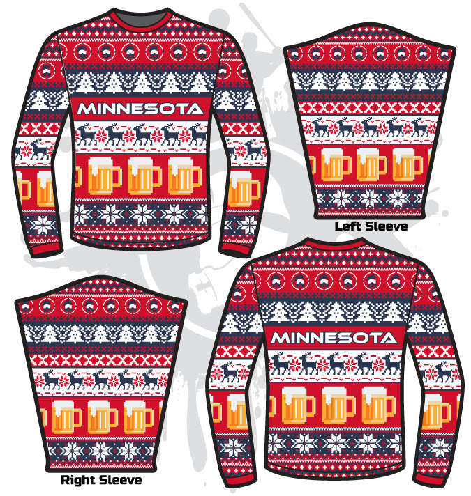 Hardball ATWL Christmas Spirit Sweater - Festive Holiday Pullover for Men & Women - Perfect for Xmas Parties, Family Gatherings & Ugly Sweater Contests