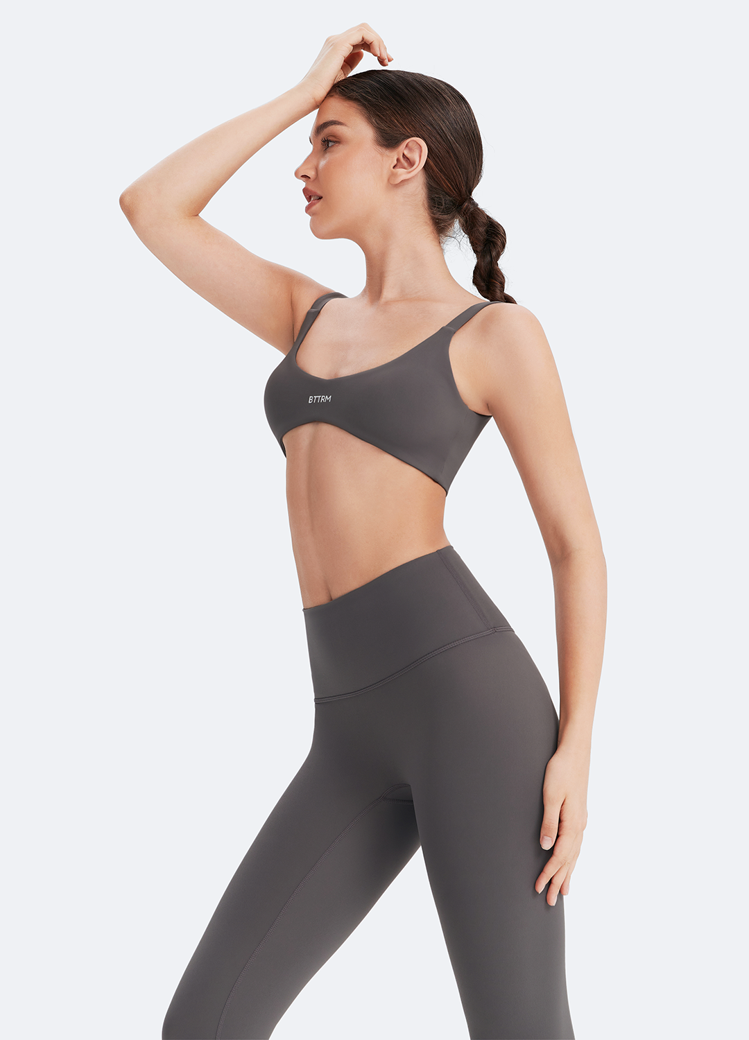 High Support Form Fitting Sports Bra for Women - Comfortable Workout Top for Running, Yoga & Gym - Moisture Wicking & Breathable Activewear