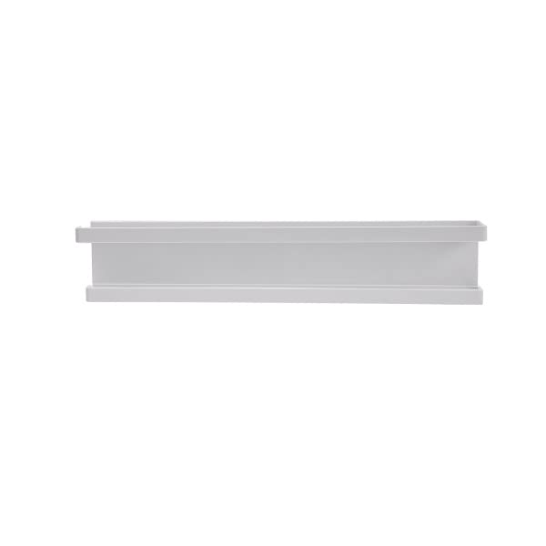 Stainless Steel Magnetic Paper Towel Holder for Kitchen & Bathroom - Space Saving White Metal Towel Rack for Cabinets, Fridge & Office Use