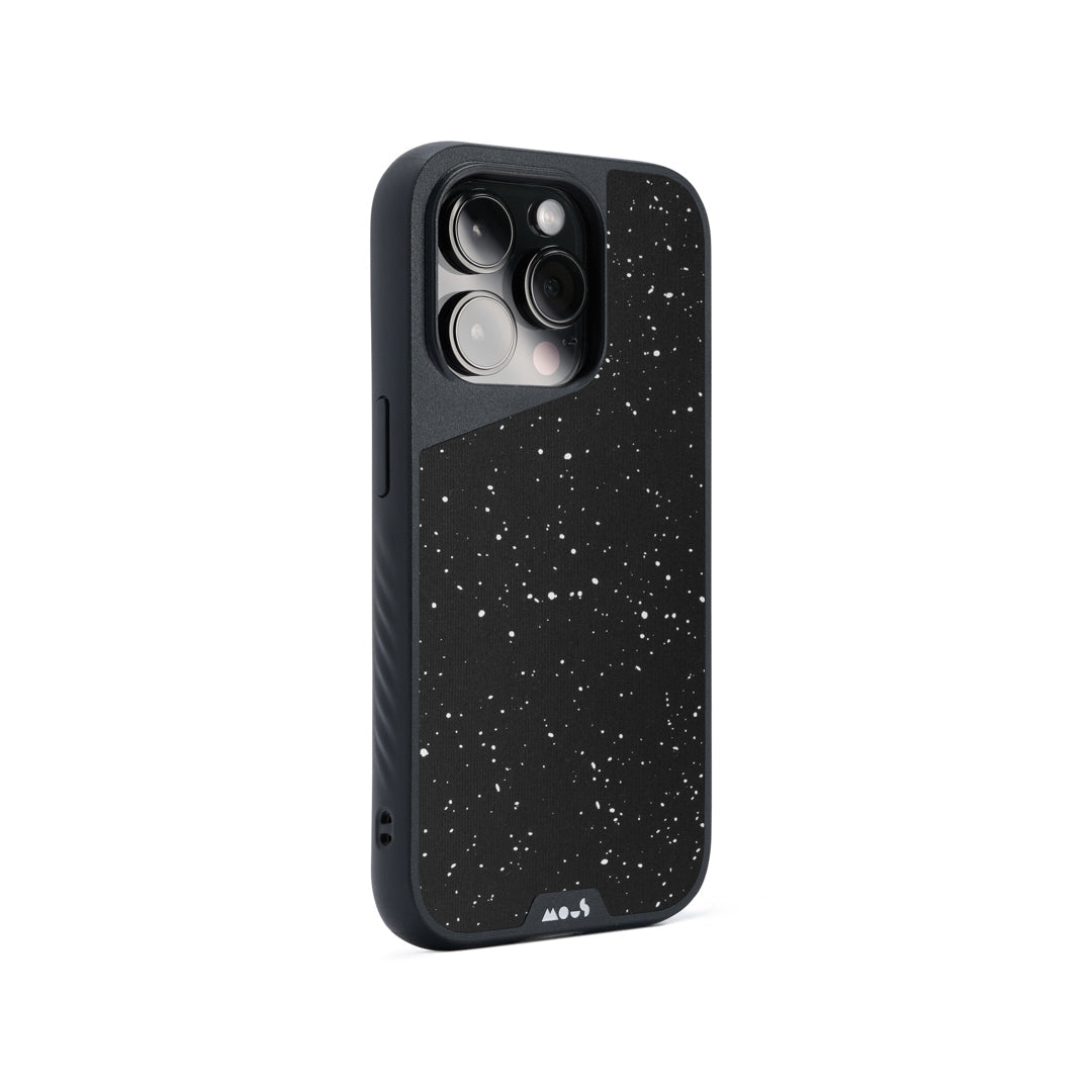 MagSafe® Compatible Speckled Fabric Phone Case for iPhone 14/13/12 Pro Max - Slim Protective Cover with Grip | Perfect for Work, Travel & Everyday Use