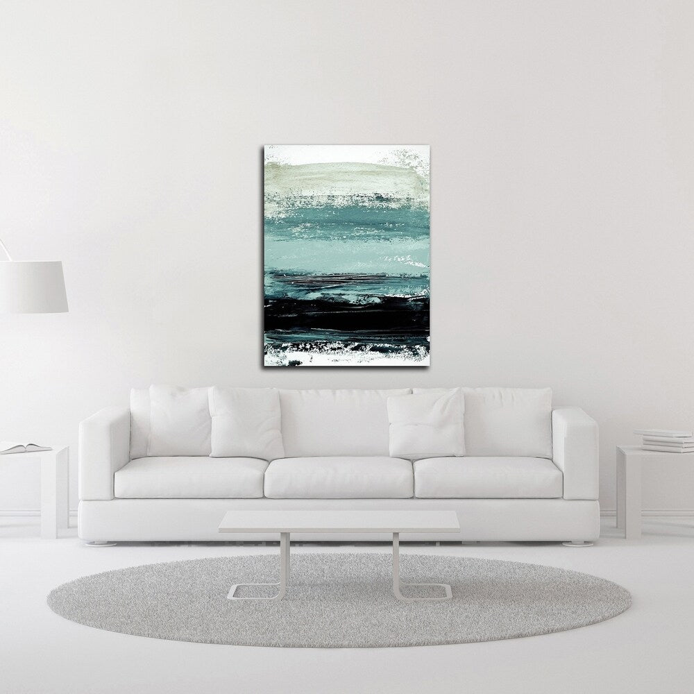 Abstract Minimalist Landscape 4 Canvas Print by Iris Lehnhardt - Ready to Hang Wall Art for Living Room, Bedroom & Office Decor