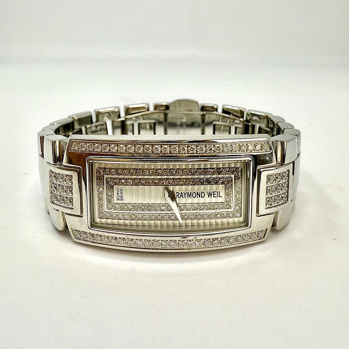 Raymond Weil Shine Diamond Watch for Women - Luxury Swiss Automatic Timepiece with Genuine Diamonds | Perfect for Formal Events, Weddings & Special Occasions