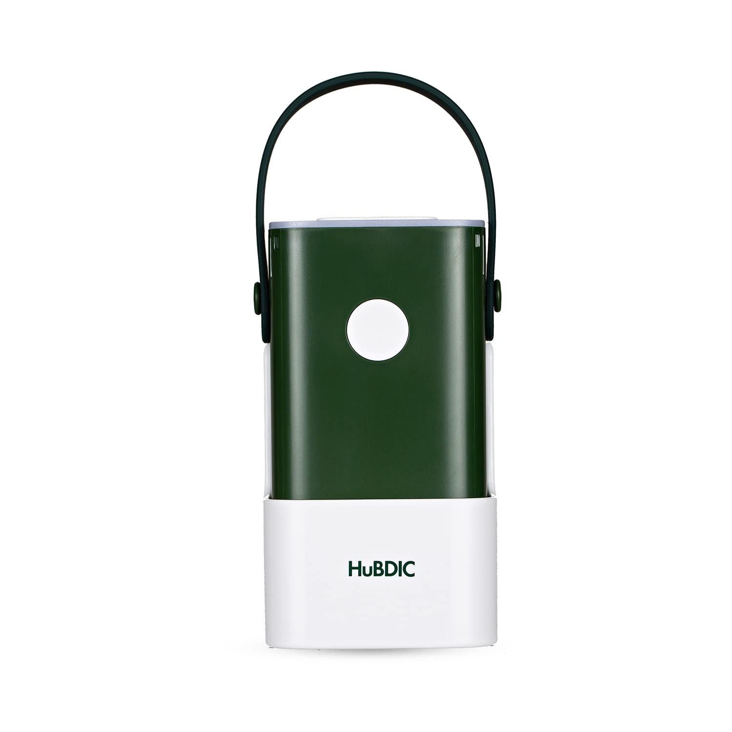 HubiCare Mini Portable Air Purifier - Cordless, HEPA-Free Air Cleaner for Odor Elimination - Ideal for Cars, Pet Areas, Shoe Closets & Small Spaces (Green) - Freshen Air While Traveling, Working or Sleeping