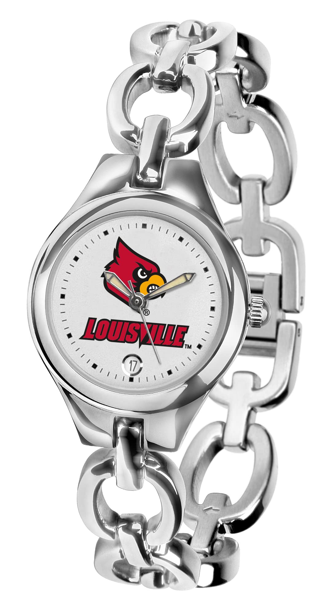 SunTime Ladies' Louisville Cardinals Eclipse Watch - Stylish Women's Sports Watch for Cardinals Fans - Perfect for Game Days, Gifts, and Everyday Wear