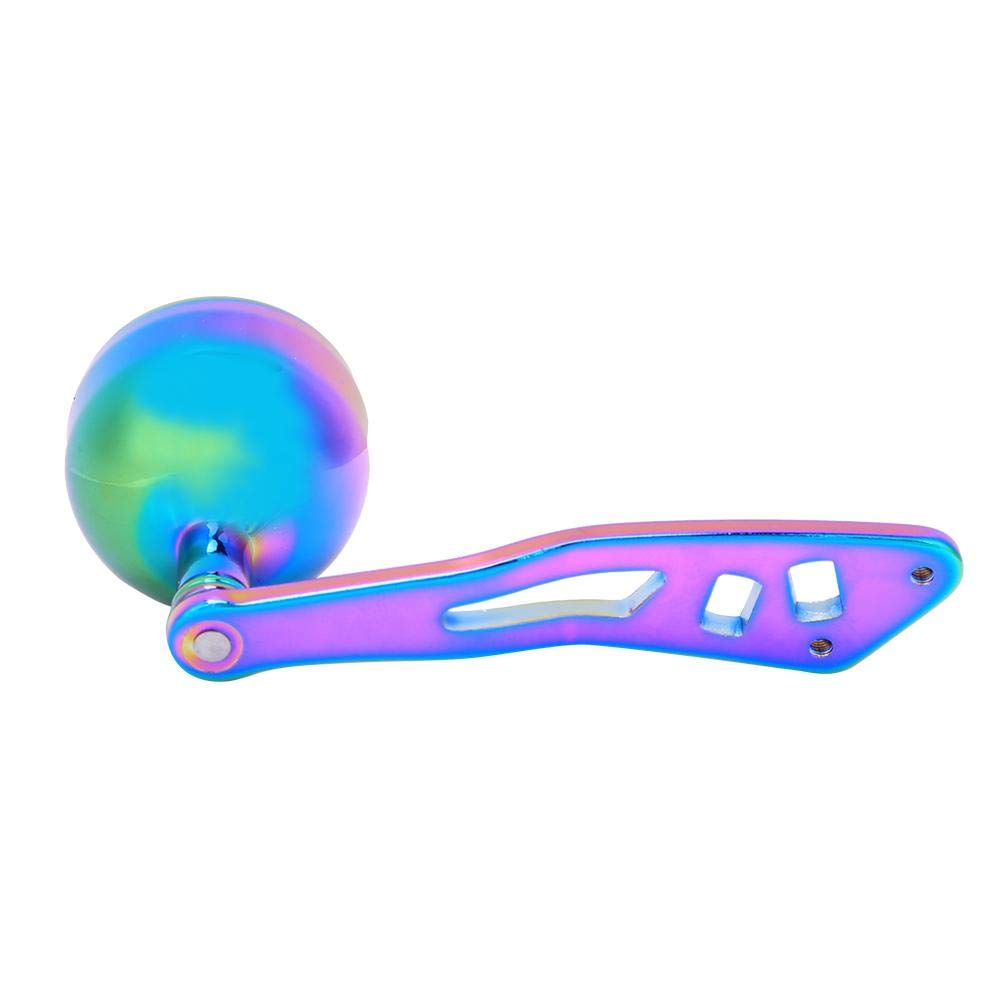 Aluminum Alloy Fishing Power Handle - Colorful Baitcasting Reel Handle for Bass Fishing & Saltwater Fishing | Upgrade Your Baitcasting Rocker for Smooth Casting & Retrieving