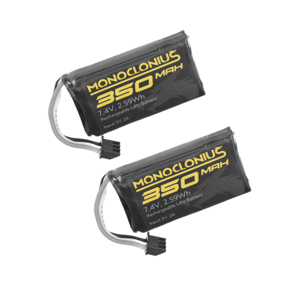 2 Extra Batteries