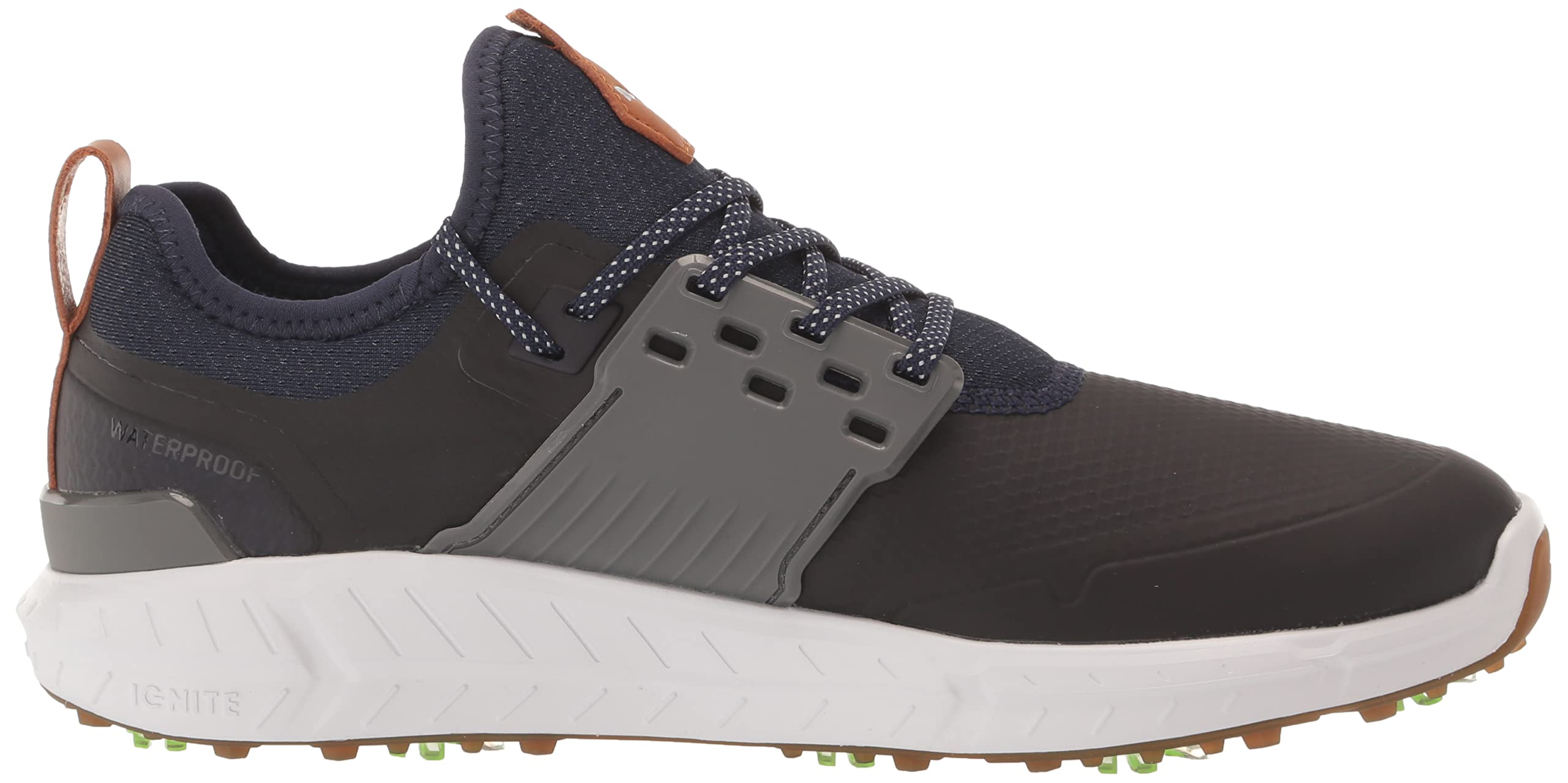 PUMA Men's Ignite Articulate Golf Shoes - Lightweight & Waterproof Spiked Golf Shoes for Men - Perfect for Golfing, Walking & Outdoor Sports