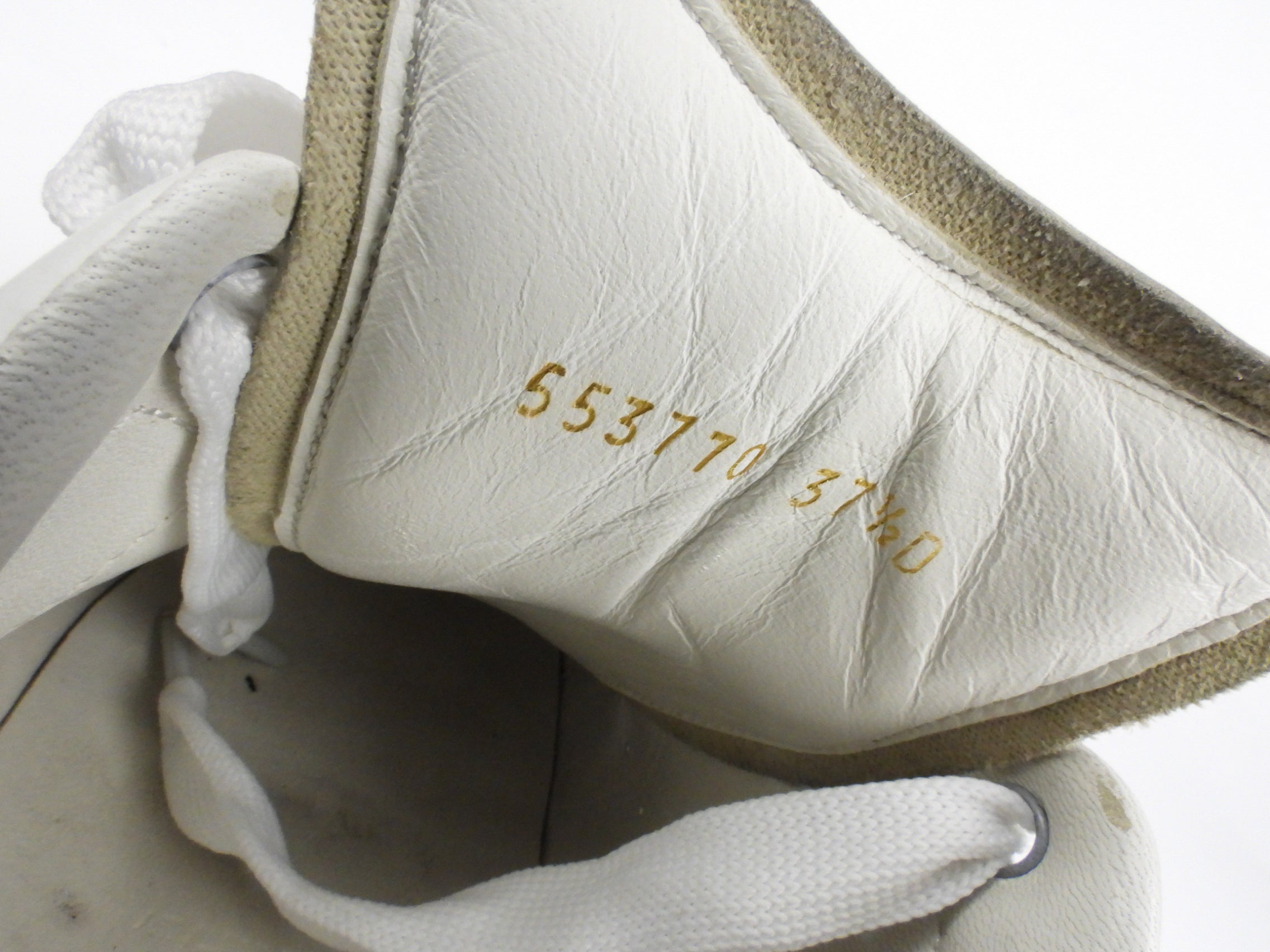 Alexander McQueen Women's White Leather Sneakers Size 37.5 - Luxury Fashion Shoes for Casual Wear & Street Style Outfits