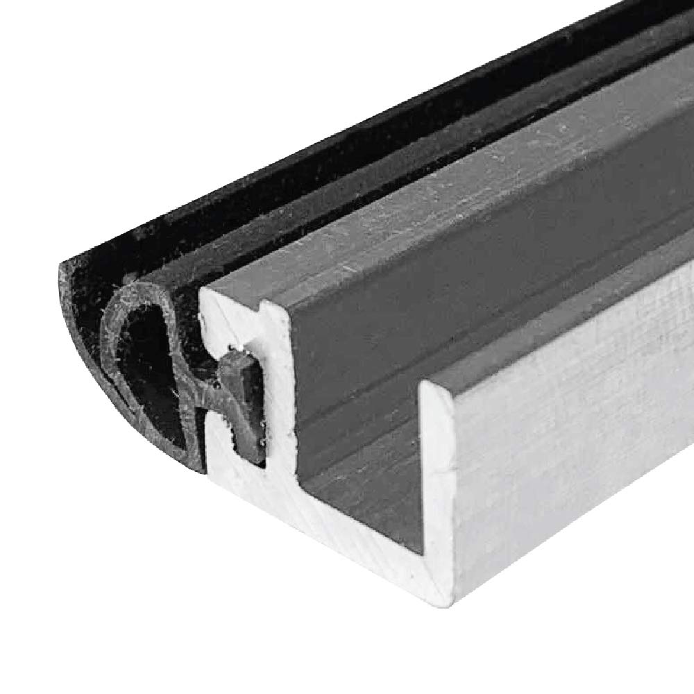 3 in 1 Aluminum Mill Head & Jamb Gasket Seal Kit - Mechanically Fastened Silicone Rubber Extrusion (5584MA) 36