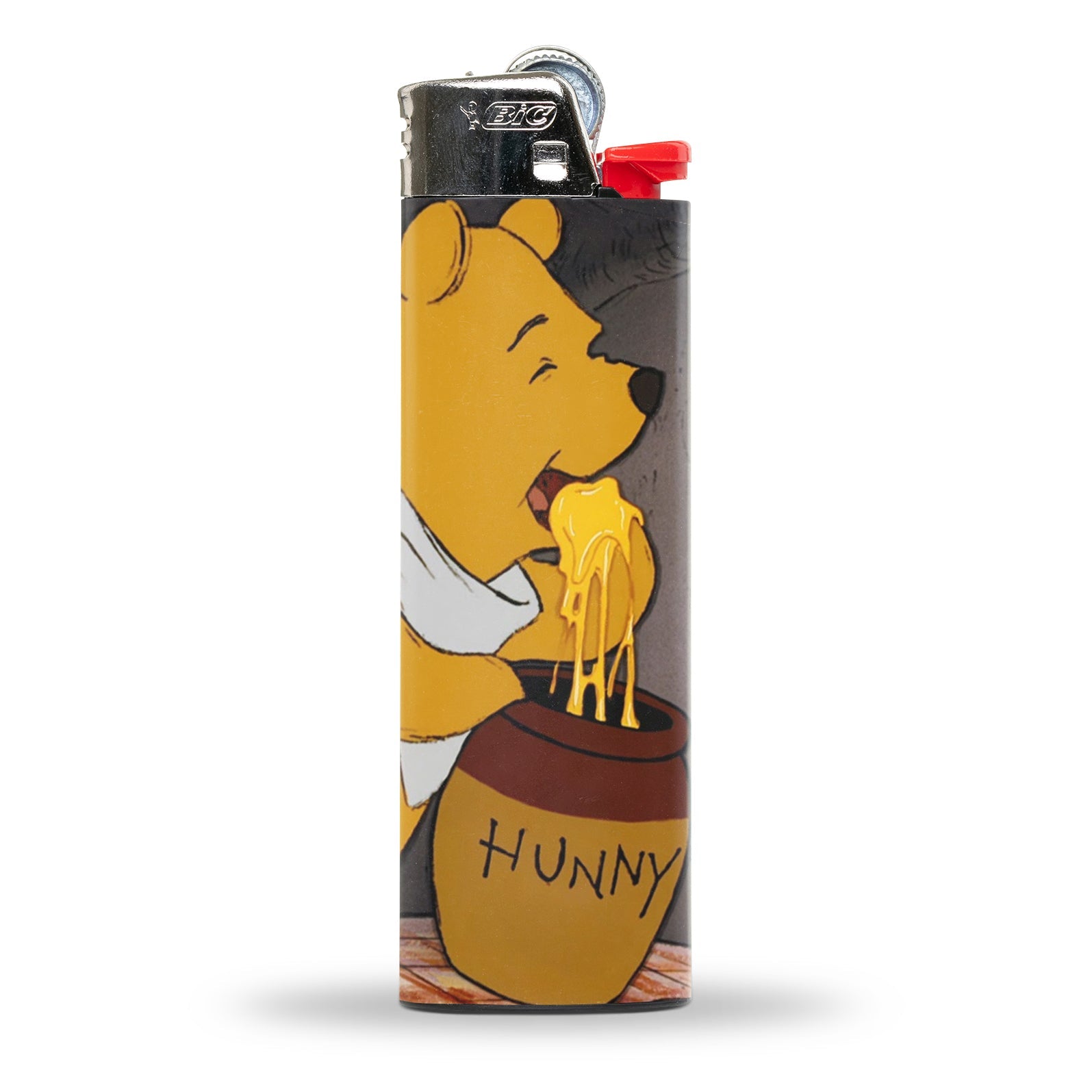 Disney Winnie the Pooh Collectible Lighter - Novelty Windproof Butane Lighter for Camping, Hiking & Outdoor Adventures - Cute Cartoon Character Gift for Fans