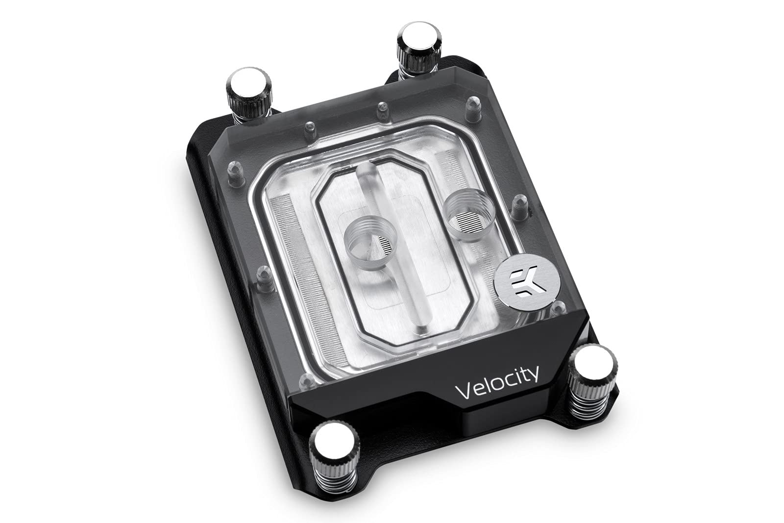 EK Water Blocks EK-Velocity STR4 D-RGB CPU Water Block - Nickel + Acrylic RGB Cooling for AMD Ryzen Threadripper - Perfect for Gaming PC & High-Performance Liquid Cooling Builds