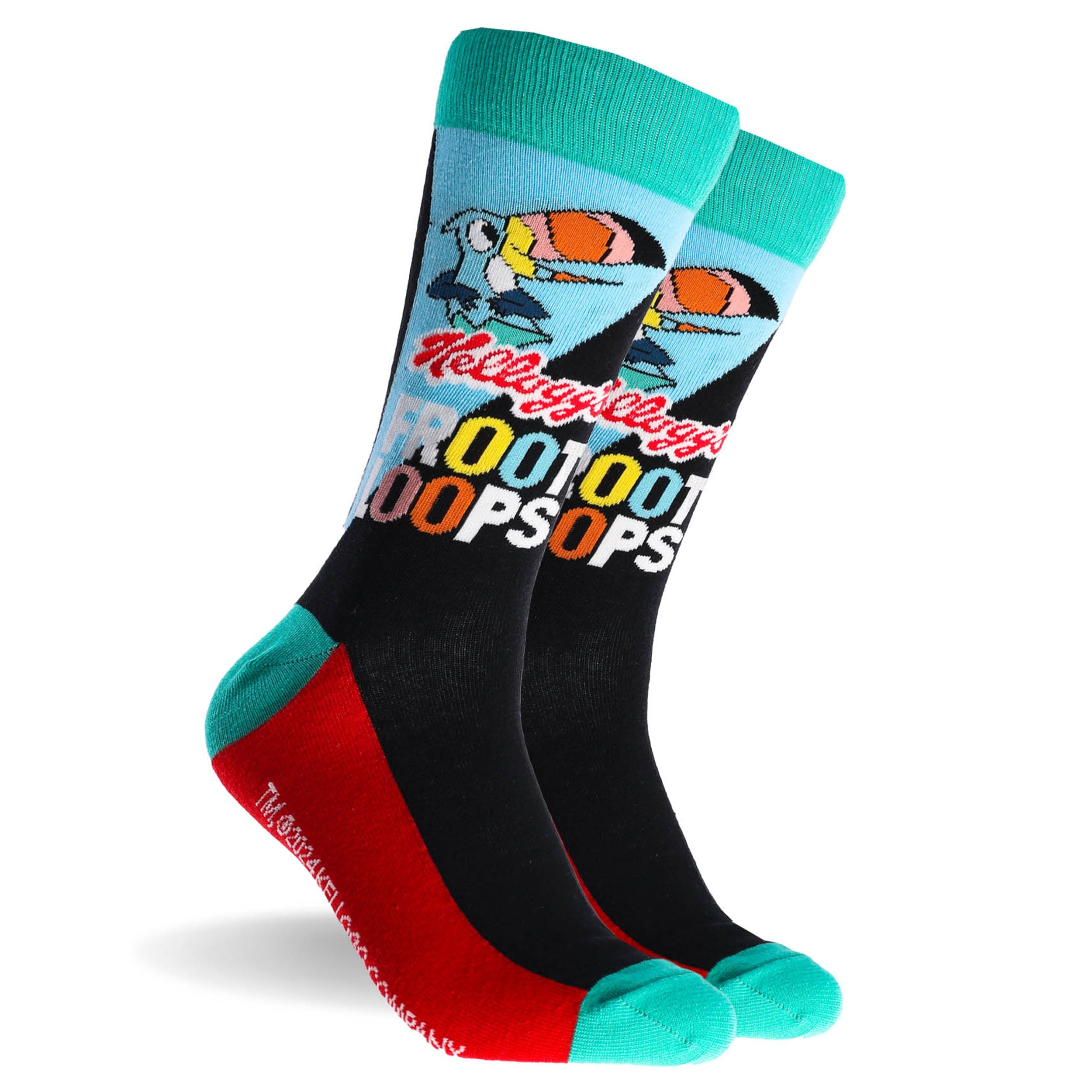 Men's Kellogg's Cotton Crew Socks 3-Pack - Soft Breathable Everyday Socks for Work, Gym & Casual Wear