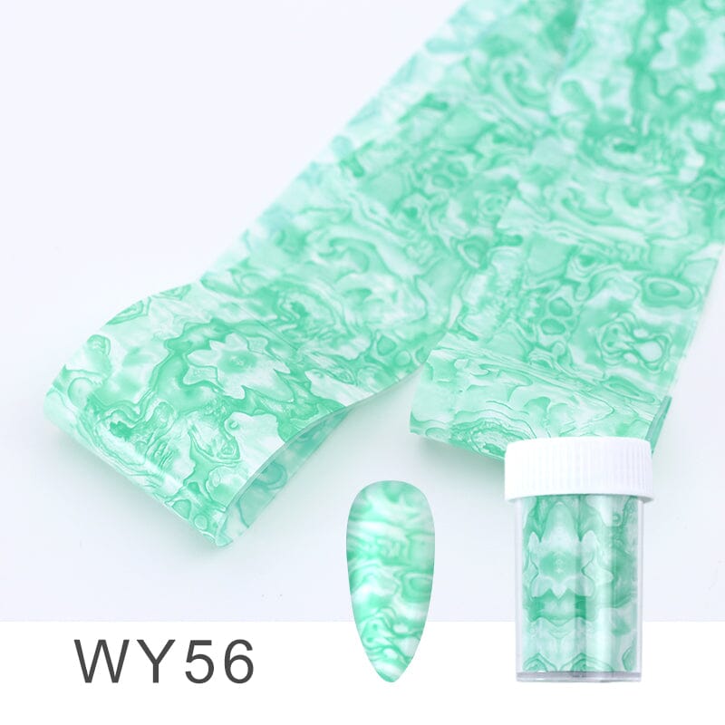 Premium WY Series Heat Transfer Foil Roll for DIY Crafts, T-Shirts & Apparel - Metallic & Holographic Designs for Custom Clothing, Bags & Home Decor Projects