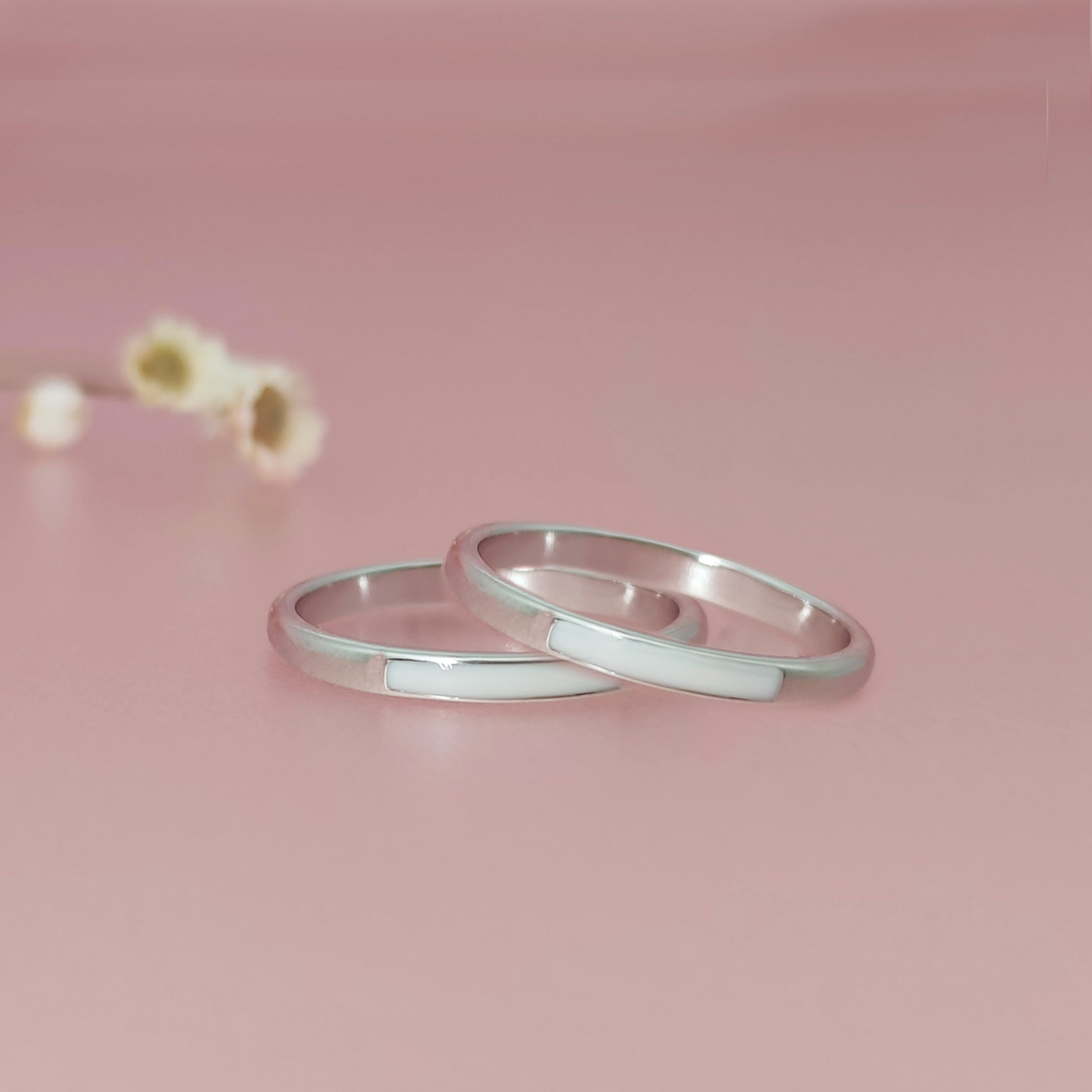Bond Forever: 2mm Band Birthstone Breastmilk Ring - Perfect for Mother's Jewelry, Breastfeeding Keepsake & Personalized Gifts