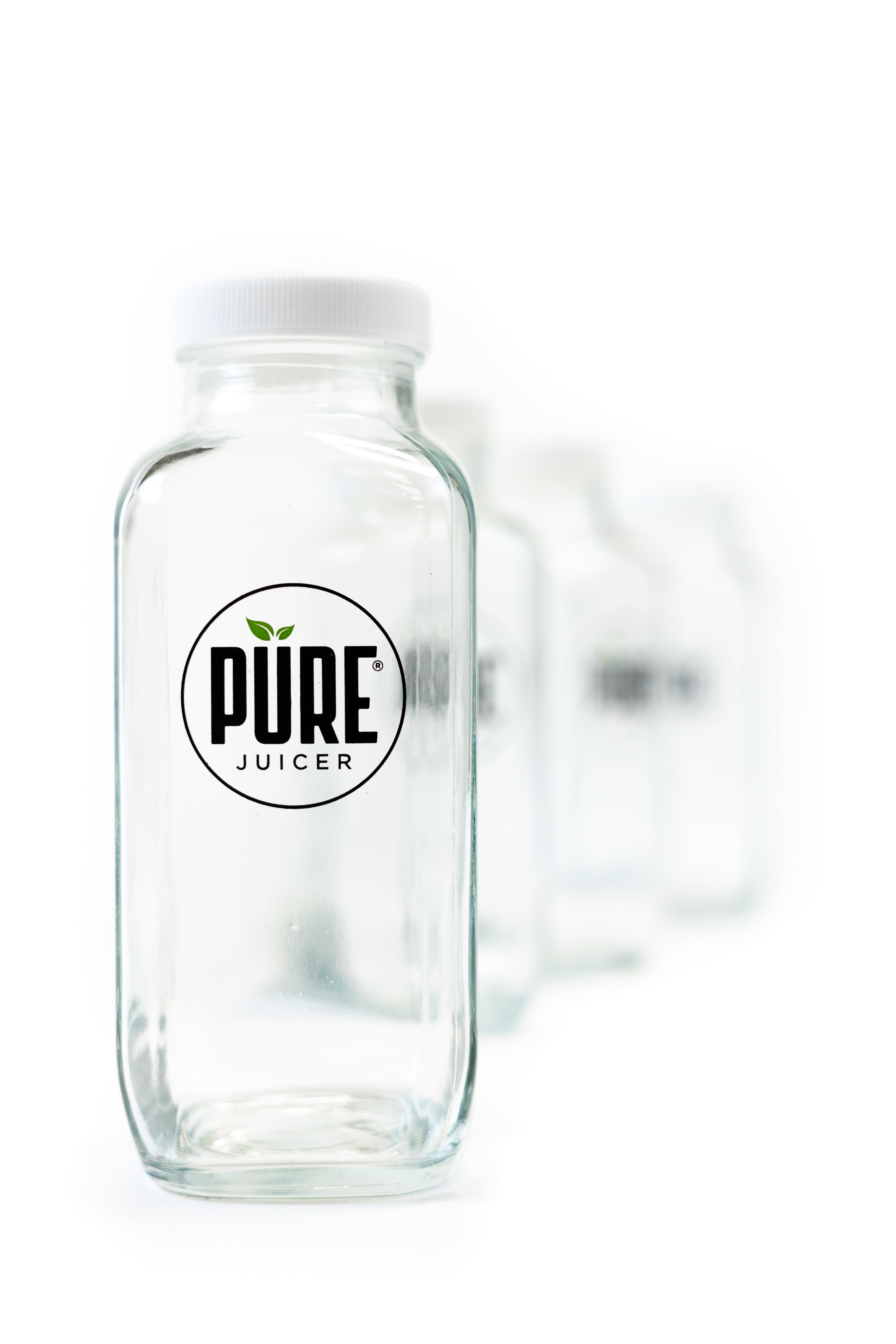Premium Glass Juice Jars Set for Cold Press Juicer - BPA Free, Leak Proof Containers for Fresh Juices, Smoothies & Healthy Drinks - Perfect for Home, Gym & Office Use