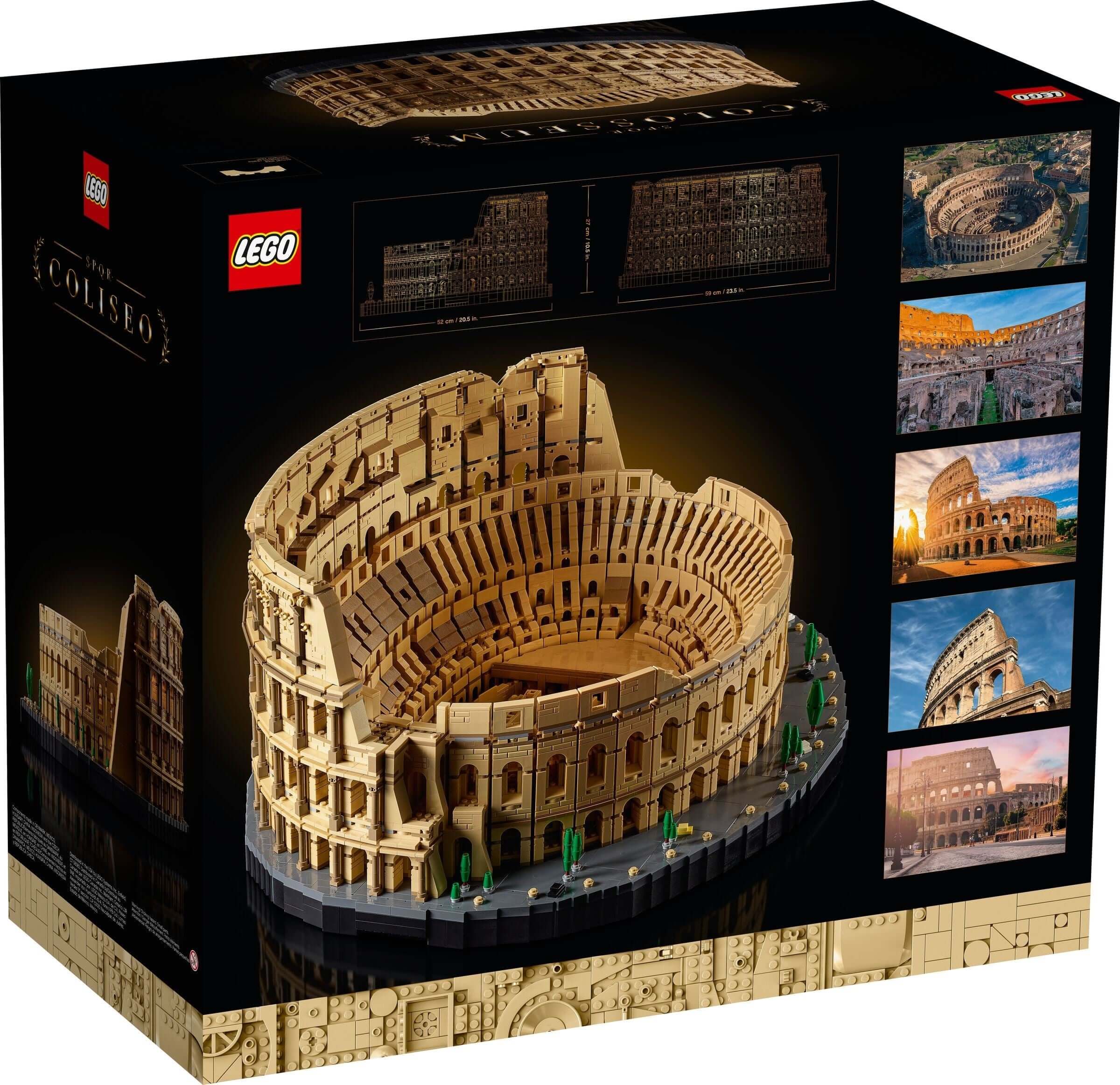 LEGO 10276 Colosseum Building Set - 9,036 Pieces, Largest LEGO Set, Roman Architecture Model for Adults & Collectors - Perfect for Home Display, Office Decor & Gift for LEGO Enthusiasts