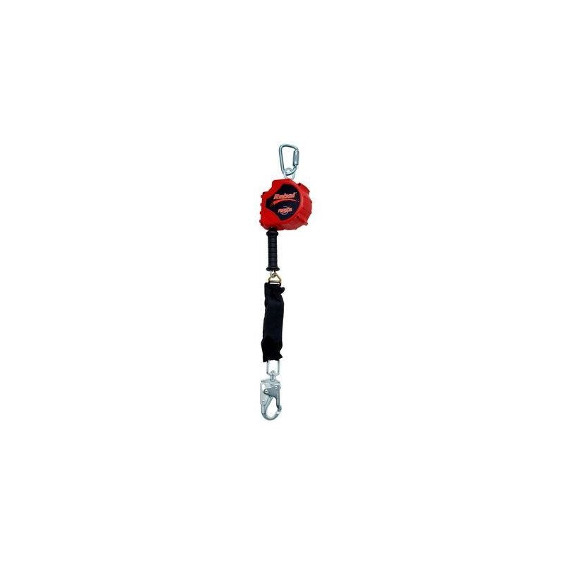 3M 10ft Self-Retracting Safety Lanyard with Cable - Fall Protection Equipment for Construction, Roofing & Industrial Work
