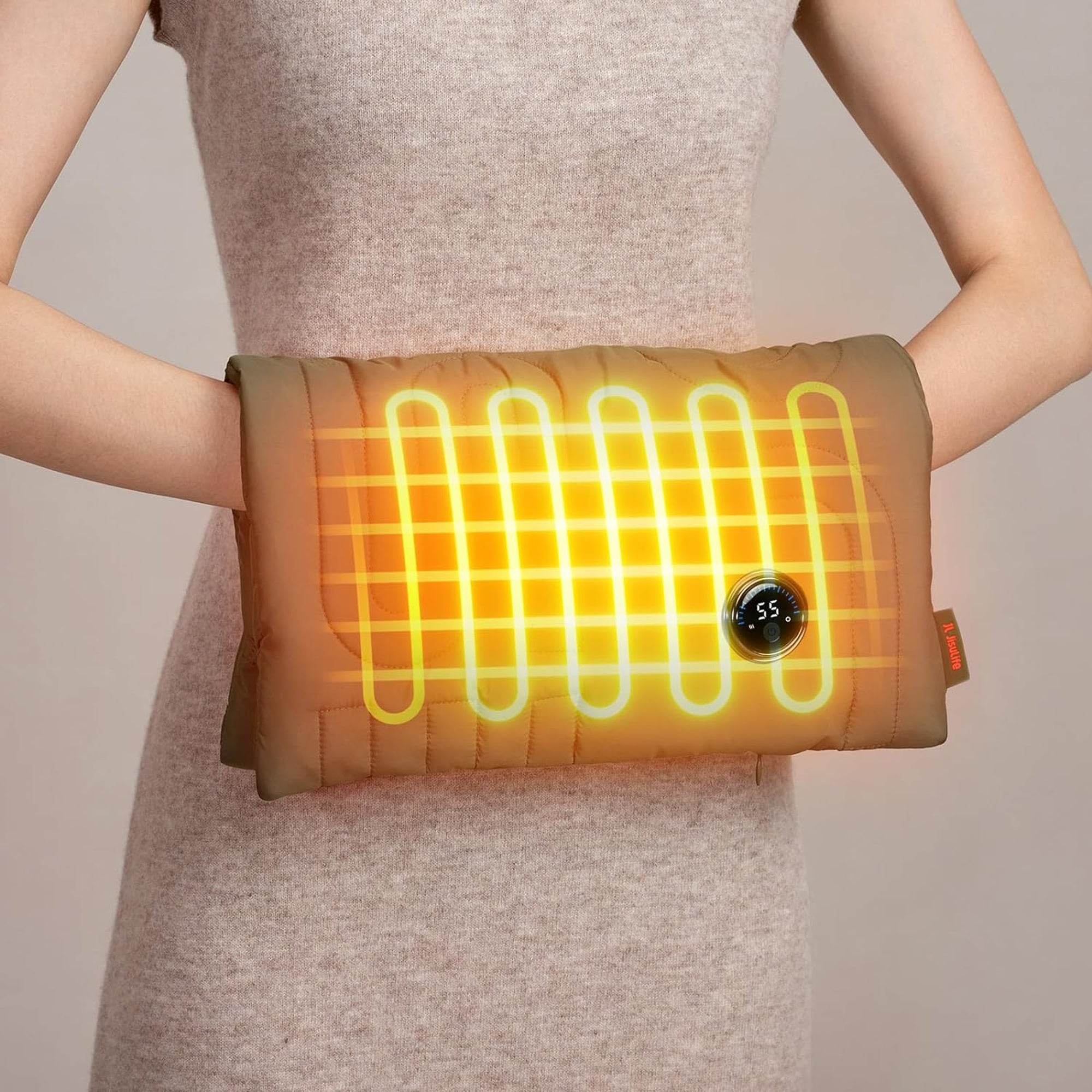 INSTA Heater Portable Electric Hand Warmer - 3 Heat Settings, Fast Heating for Hands & Body - Perfect for Outdoor Activities, Camping, and Winter Use