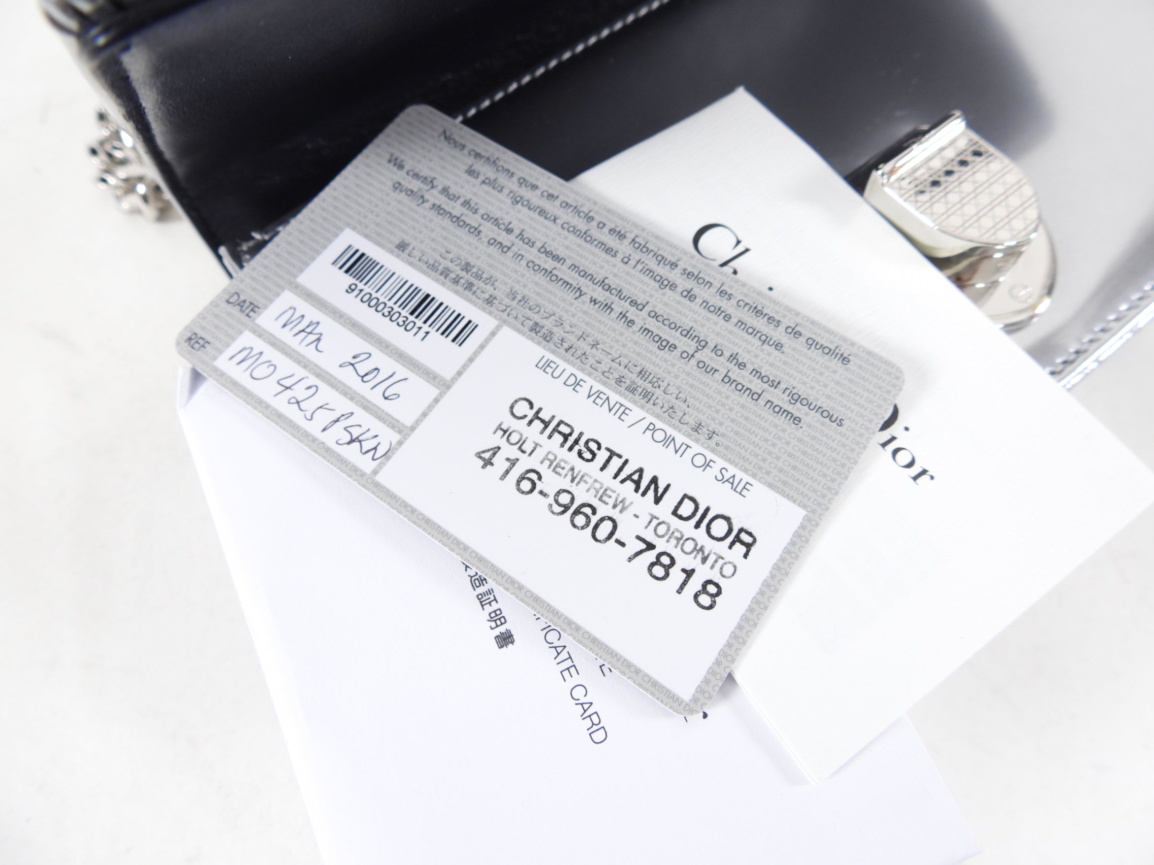 Christian Dior Silver Micro Cannage Mini Diorama Bag - Luxury Crossbody Purse for Women | Perfect for Evening Parties, Date Nights & Special Occasions