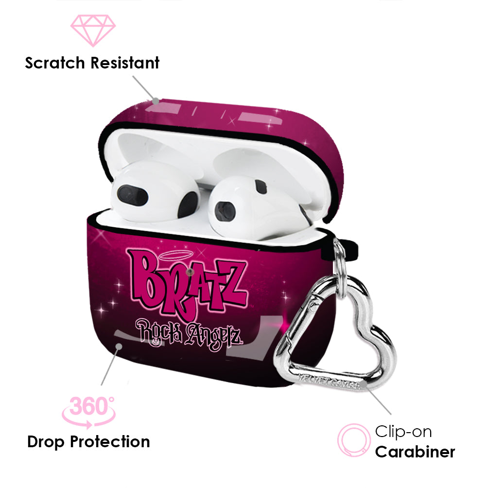 Bratz Rock Angelz Airbrush AirPod Case - Stylish Protective Cover for Apple AirPods - Perfect for Music Lovers & Fashion Accessories