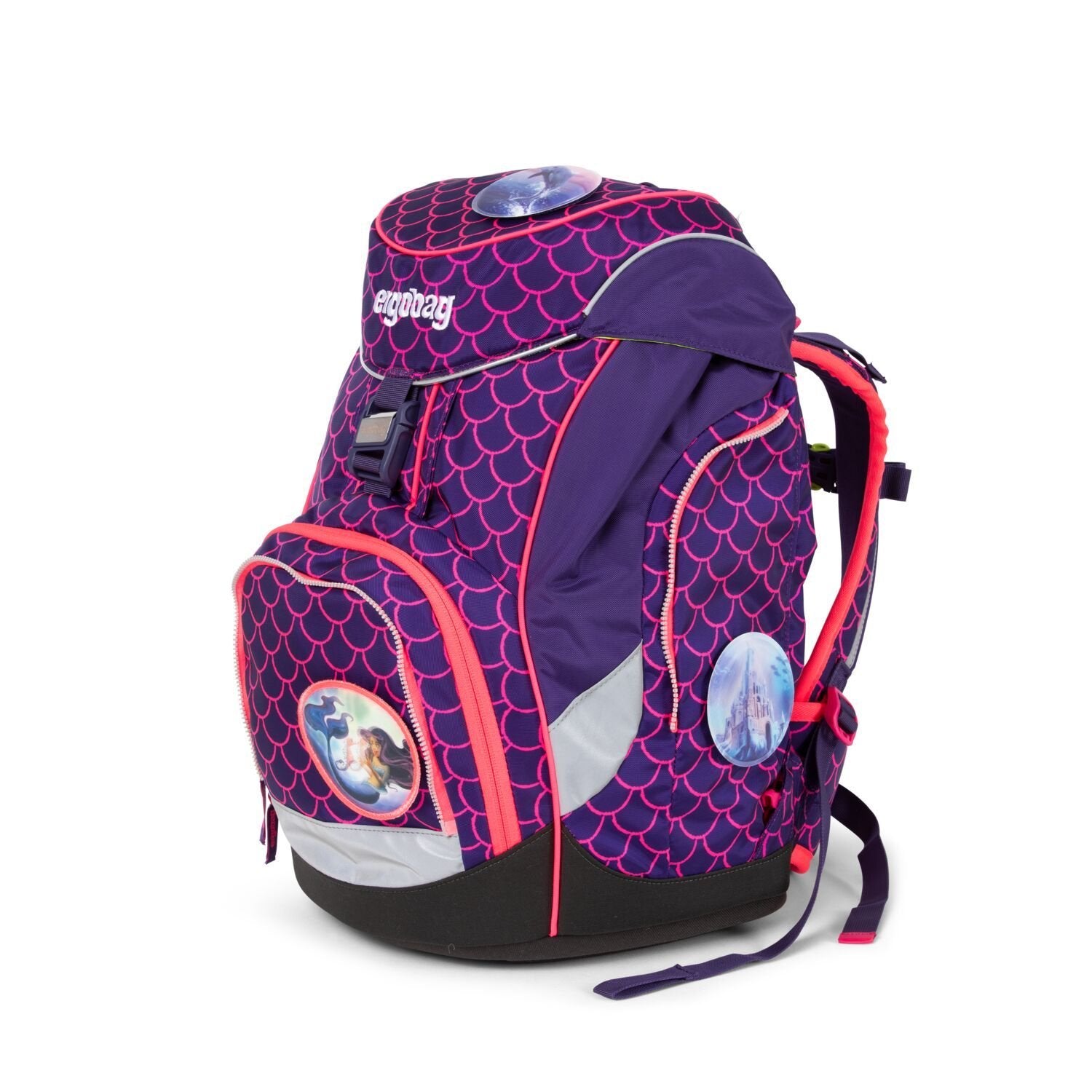 Ergobag School Backpack 6-Piece Set - Lightweight, Durable & Spacious for Kids & Teens | Perfect for School, Travel & Outdoor Adventures | PearlDiveBear