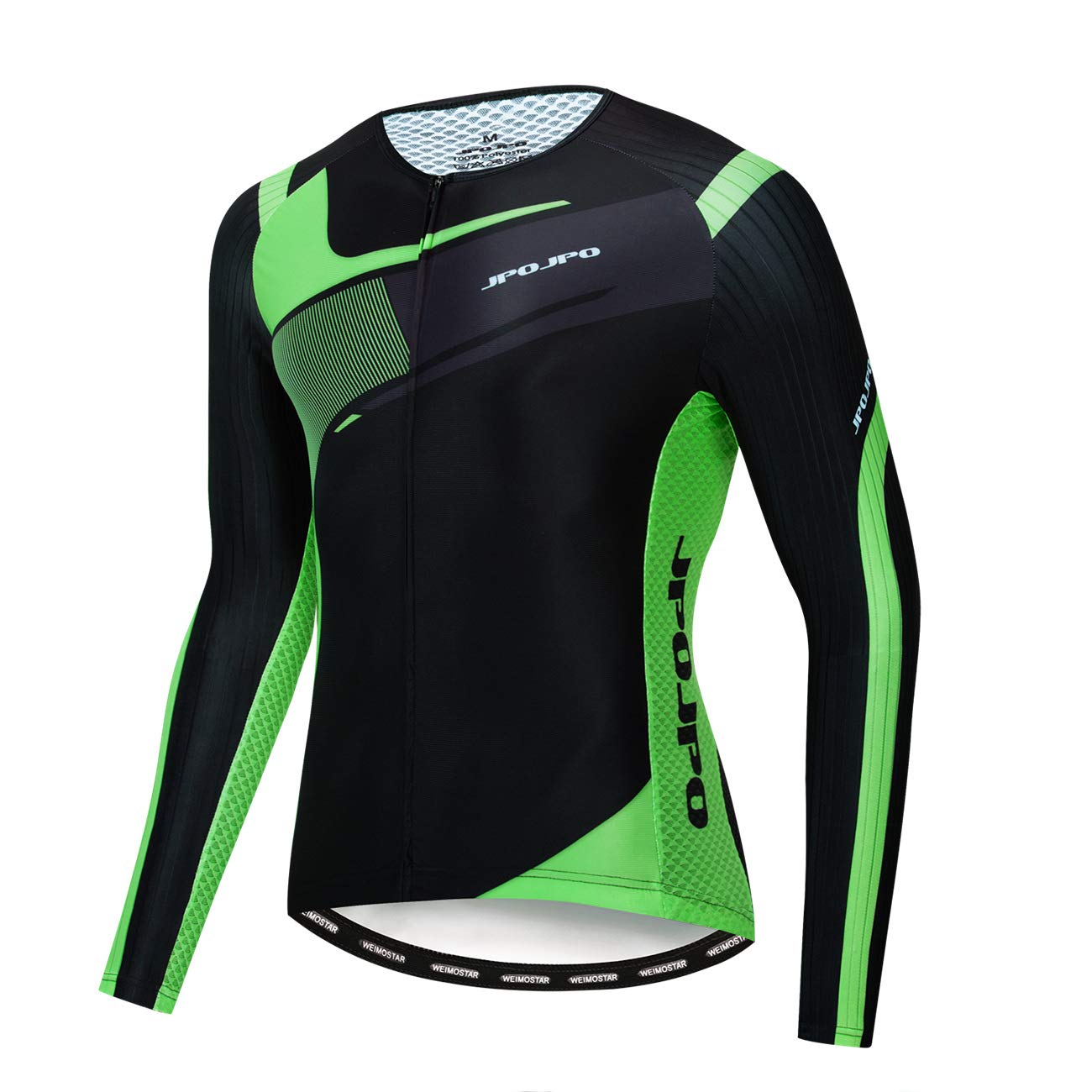 Men's Quick Dry Cycling Jersey - Summer Long Sleeve Bike Shirt for Racing & Training | Moisture Wicking Bicycle Clothing for Road Cycling & Outdoor Sports