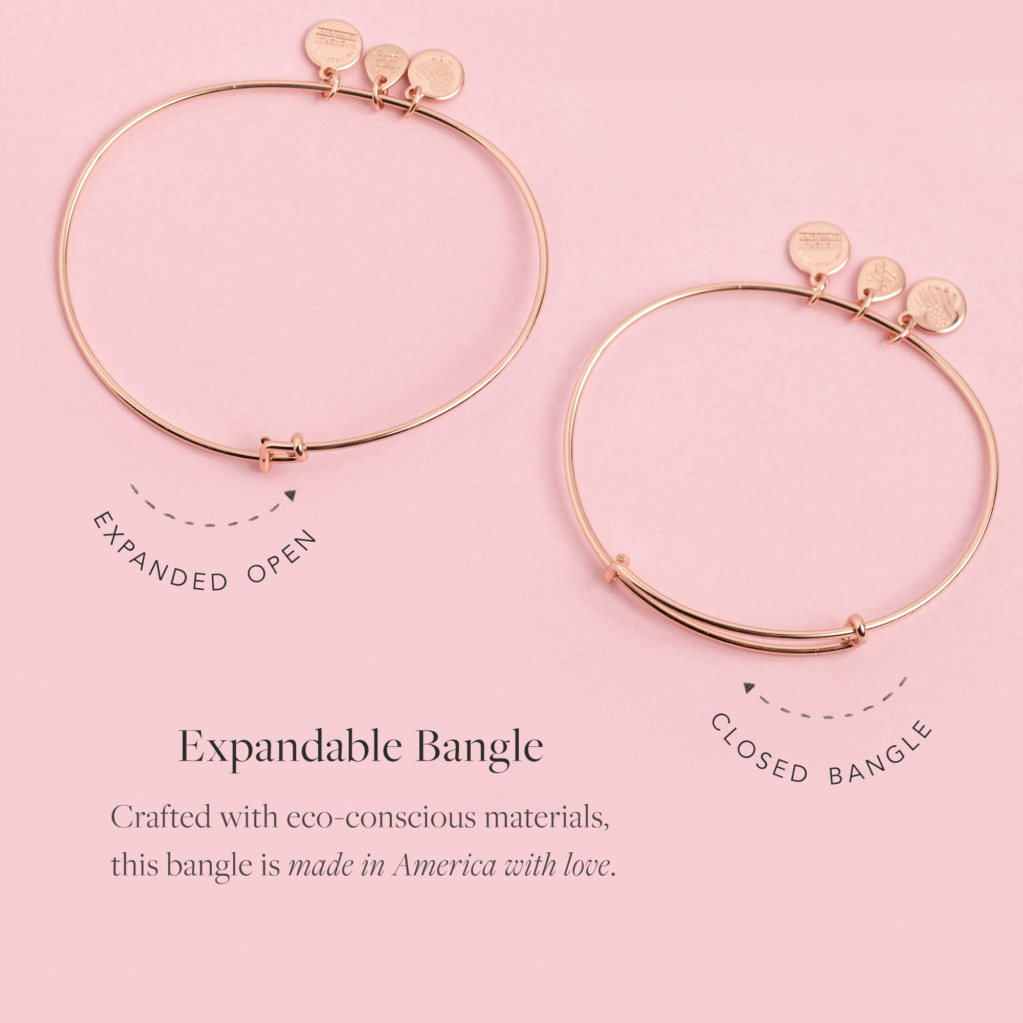 Alex and Ani Daughter Bracelets - Sterling Silver Adjustable Charm Bracelet for Women & Girls | Perfect for Birthdays, Mother's Day & Family Gifts