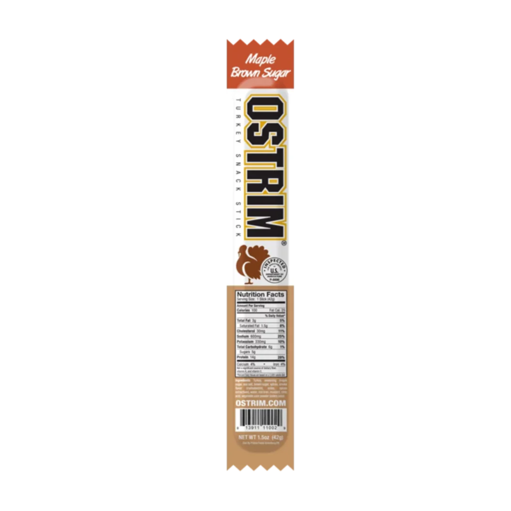 Ostrim Sticks - Premium Ostrich Meat Snacks | High Protein, Low Fat, Gluten-Free | Perfect for Keto, Paleo & Healthy On-the-Go Snacking