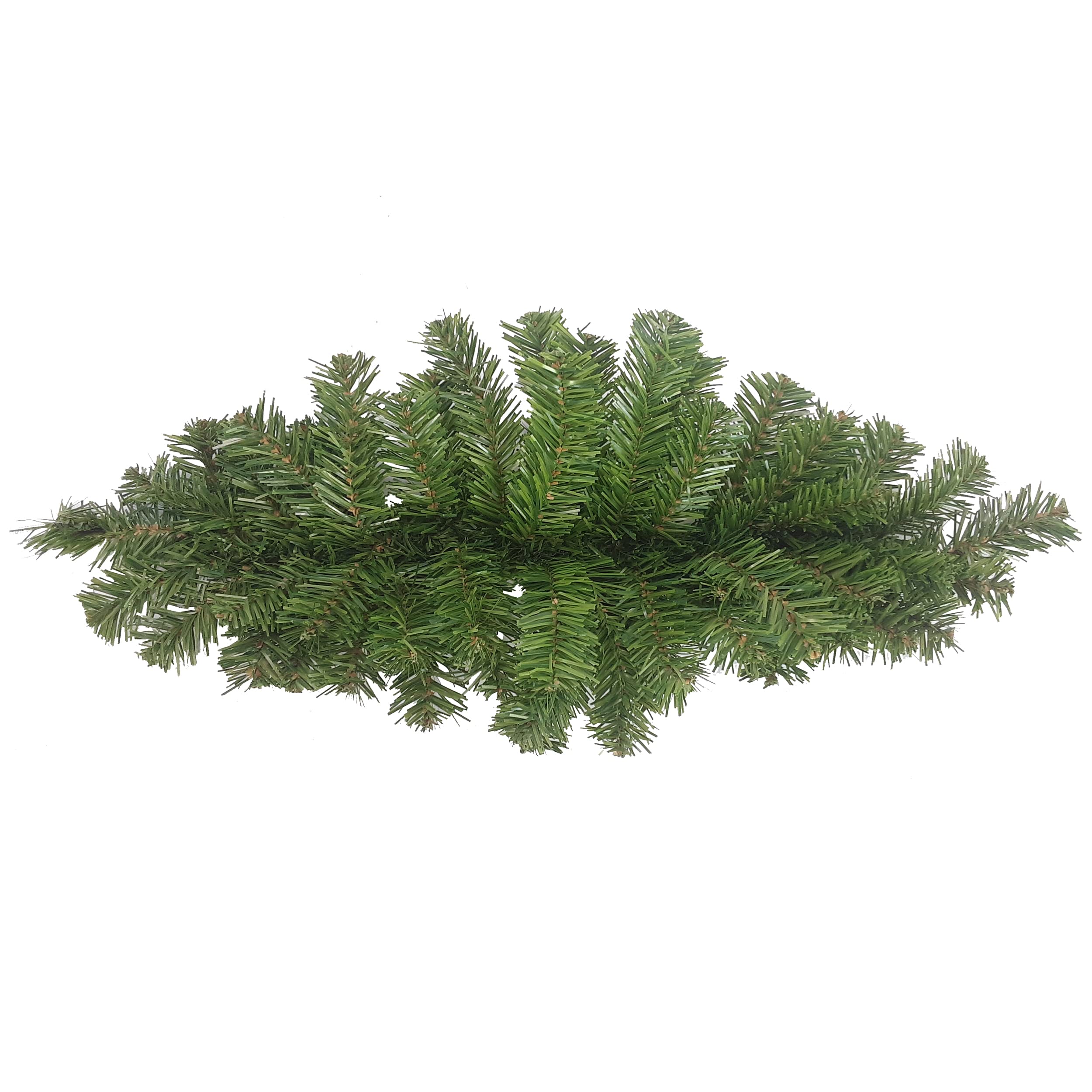 Admired By Nature 23-Inch Faux Christmas Swag with 52 Tips - Canadian Mixed Pine Holiday Decor for Front Door, Wall, Indoor & Outdoor Use - Perfect for Home, Winter Décor, and Cemetery Wreaths