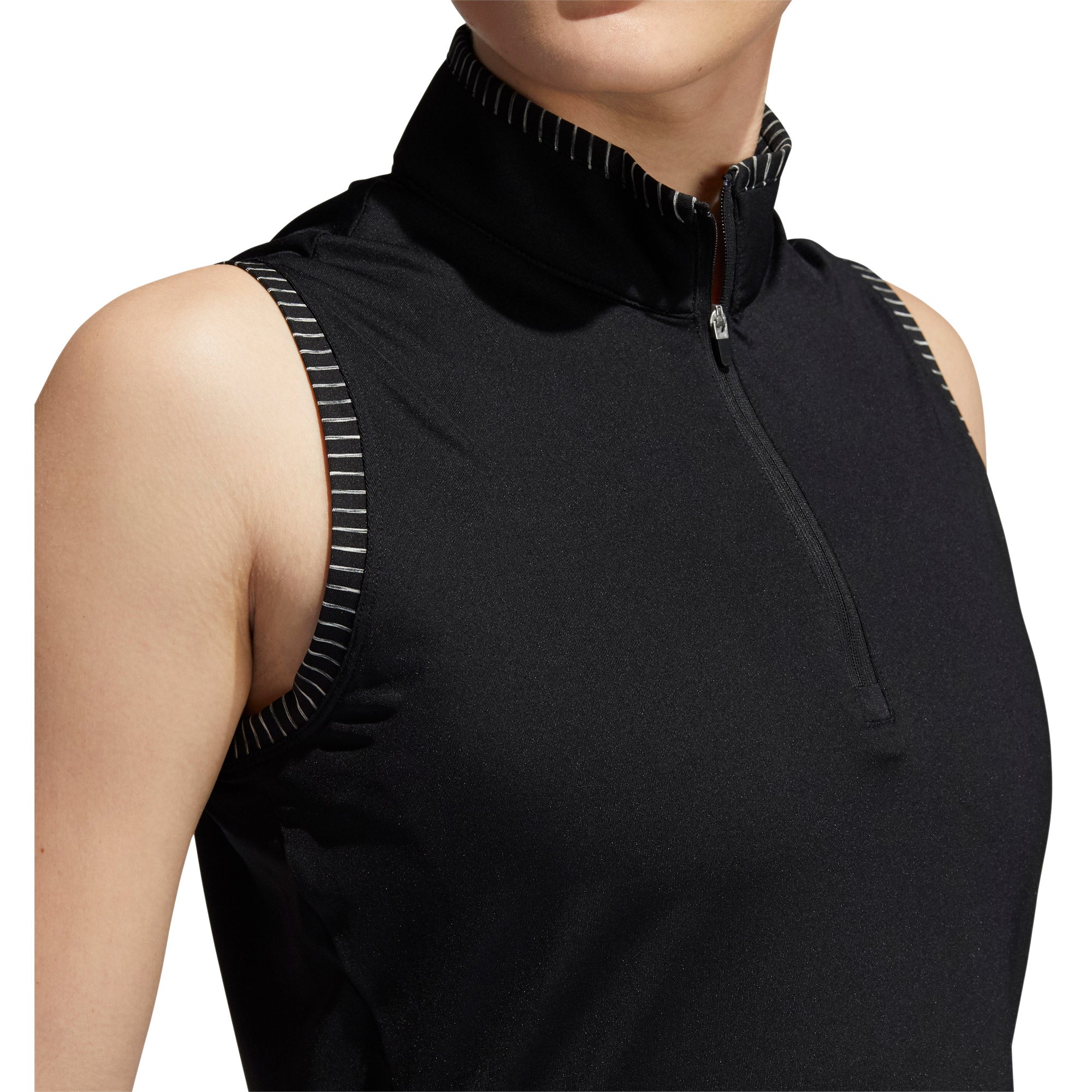 Adidas Ultimate365 Space Dyed Women's Golf Polo Shirt - Moisture Wicking & UV Protection for Comfortable Golfing & Outdoor Activities