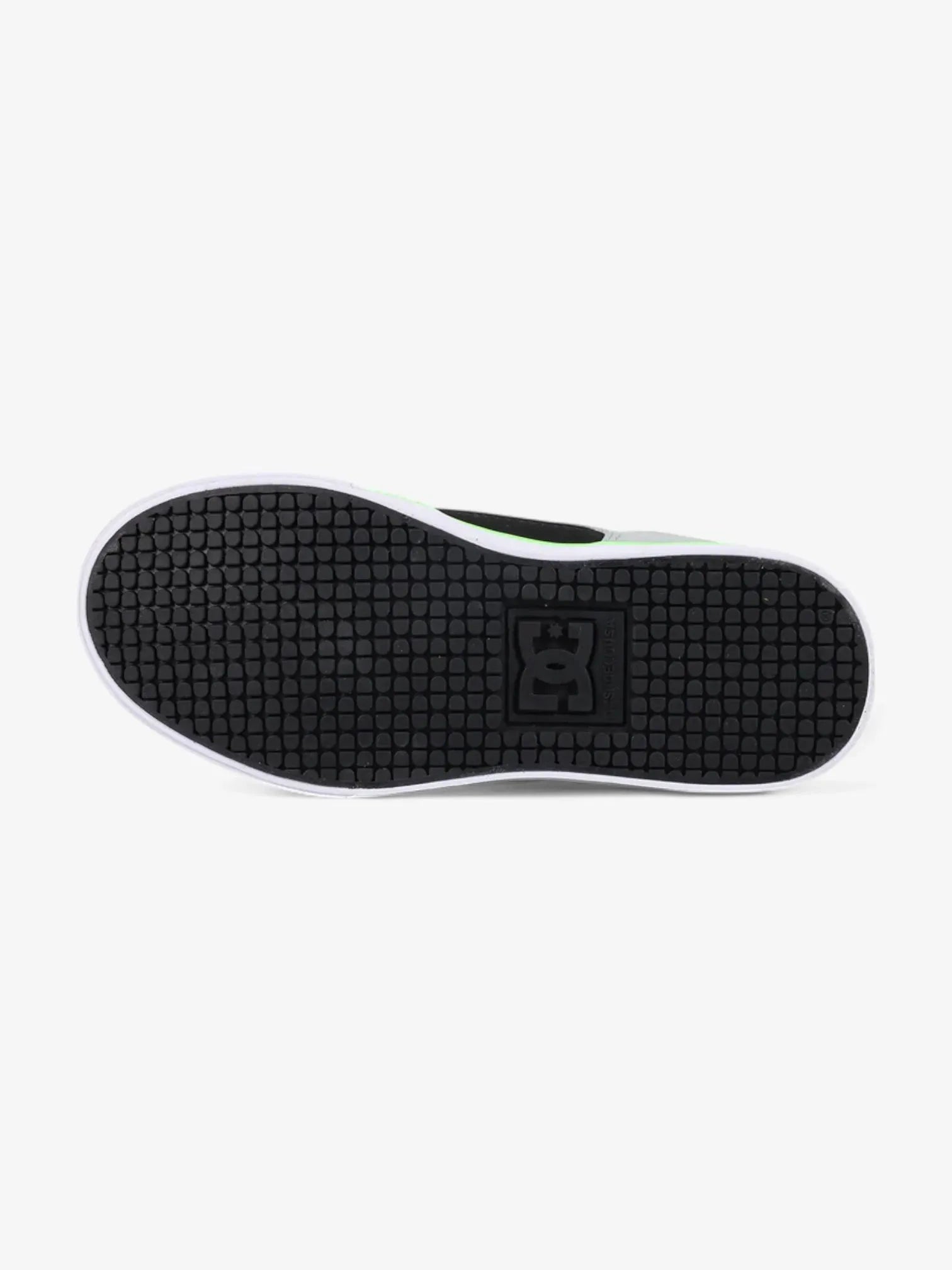 DC Pure V Kids' Sneakers - Gray, Black & Blue | Skate Shoes for Boys & Girls | Perfect for Skateboarding & Casual Wear