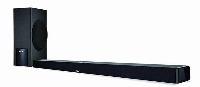 RCA RTS7340SB Bluetooth Sound Bar - 5.1 Channel Home Theater System with Wireless Subwoofer, HDMI ARC, and Dolby Audio for TV, Movies, and Gaming - Perfect for Living Room Entertainment Setup