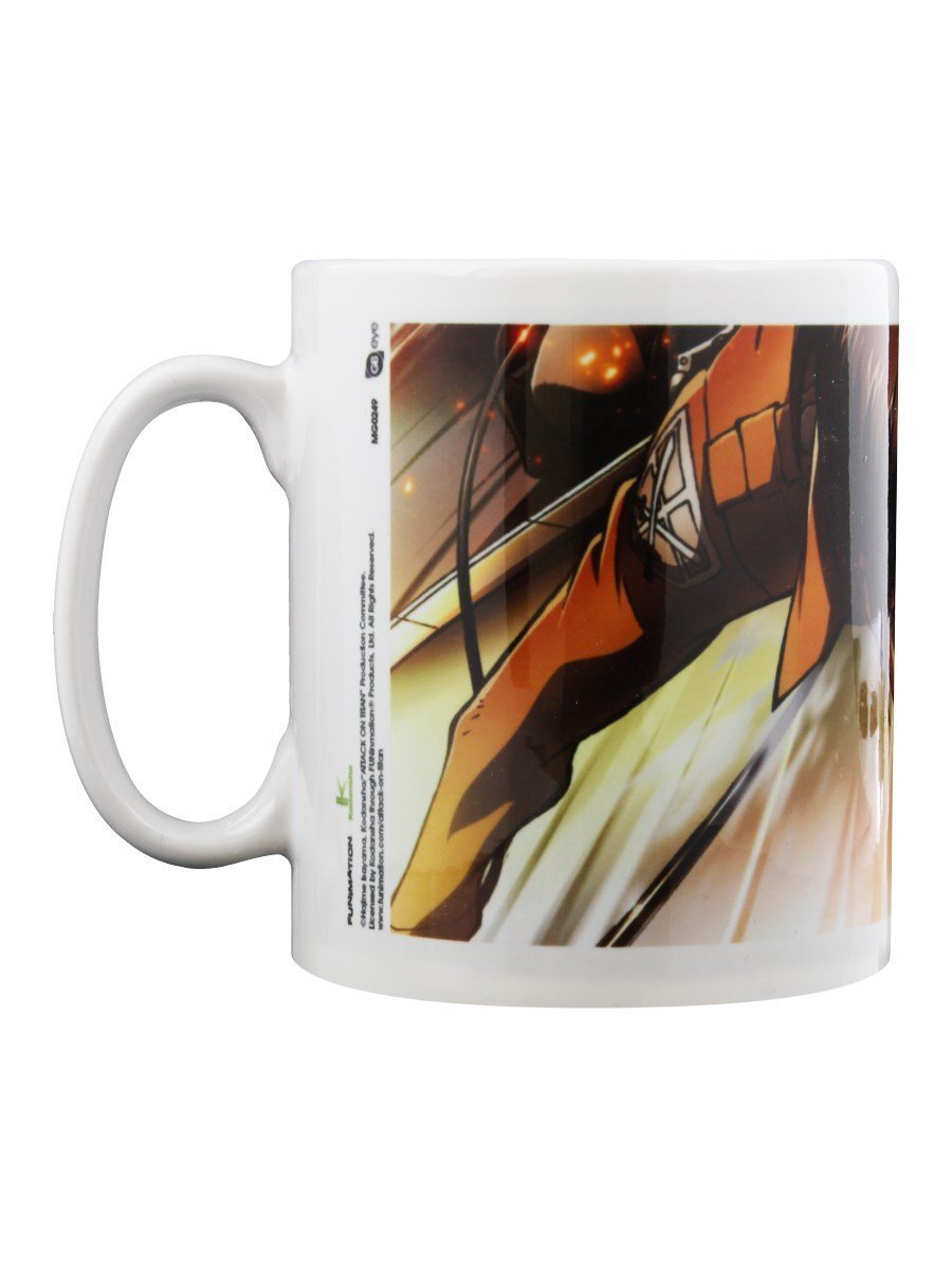 Titan Attack Ceramic Coffee Mug - Durable & Stylish Travel Mug for Office, Camping & Outdoor Adventures