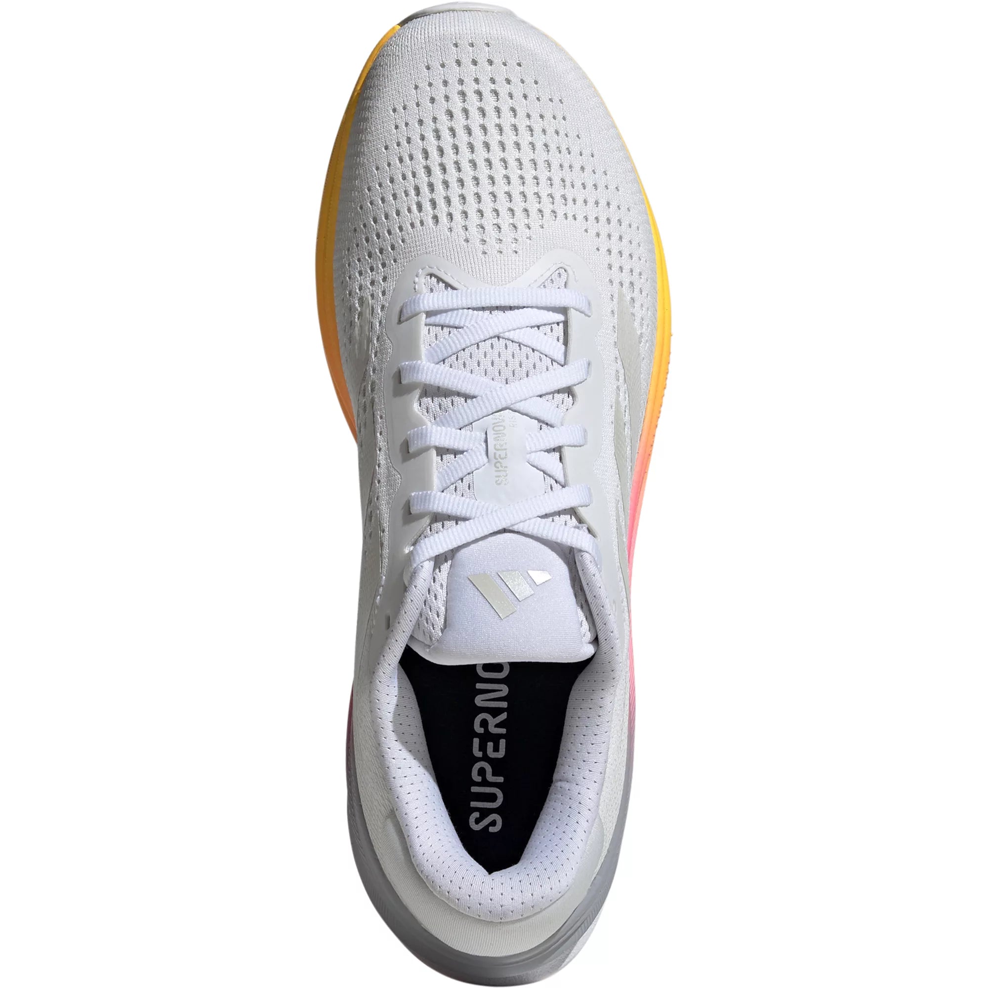 Men's Supernova Rise Running Shoes - Lightweight & Breathable (FTWWHT/CRYWHT/LUCPNK) | Perfect for Jogging, Gym Workouts & Daily Wear