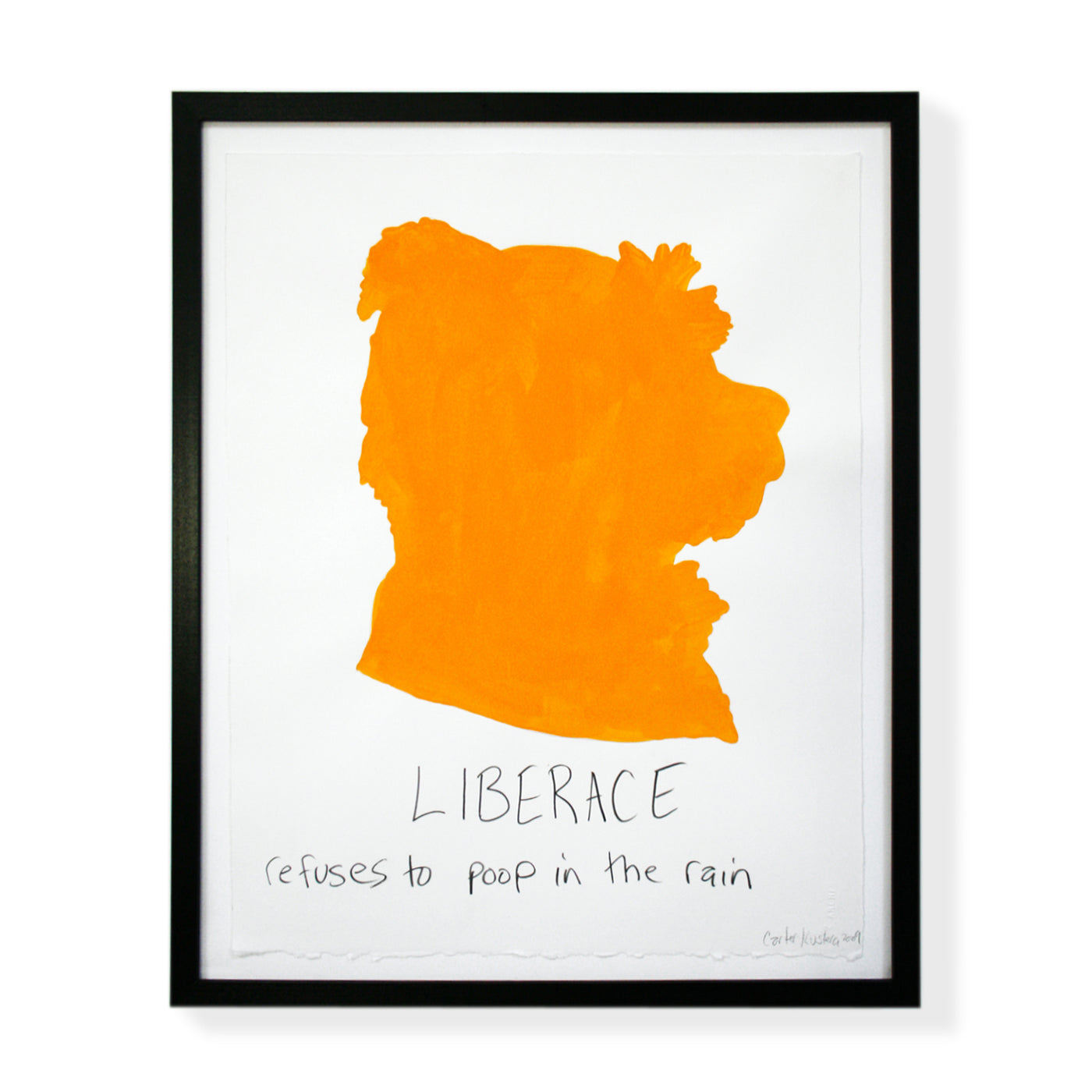 Custom Silhouette and Text Portrait by Carter Kustera - 12