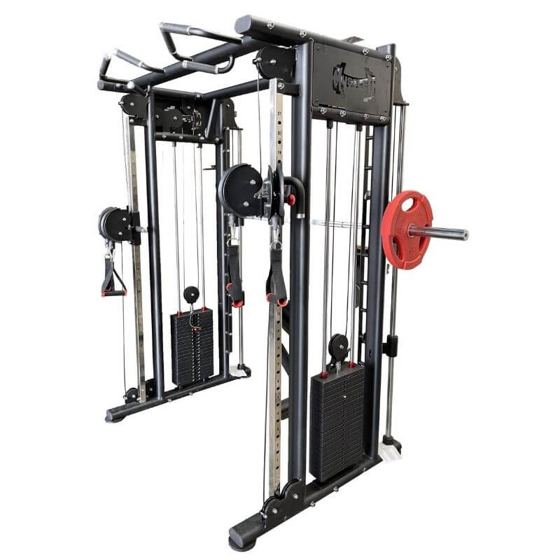 Muscle D Fitness DAP Smith Machine Combo MDM DPSM - Home Gym Equipment for Strength Training & Weight Lifting Workouts