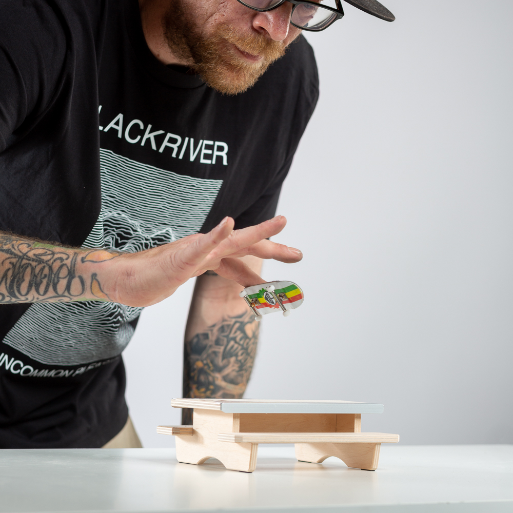Blackriver Fingerboard Ramps - Professional Mini Skateboard Ramps for Fingerboards - Perfect for Tabletop Tricks and Indoor Skateboarding Practice