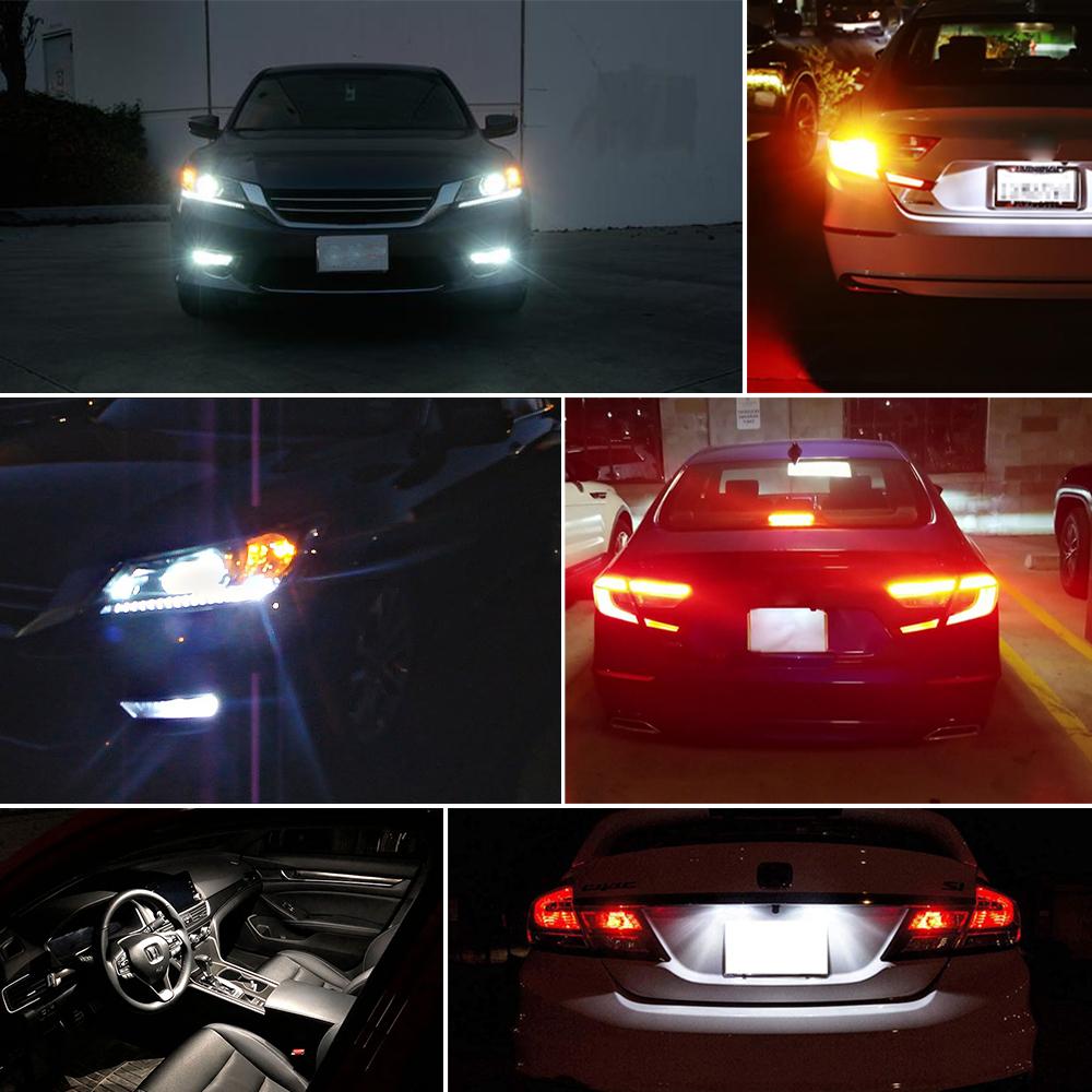 2016-2017 Honda Accord LED Headlights & Fog Lights - High Brightness Energy Saving Car Lighting for Night Driving & Foggy Conditions