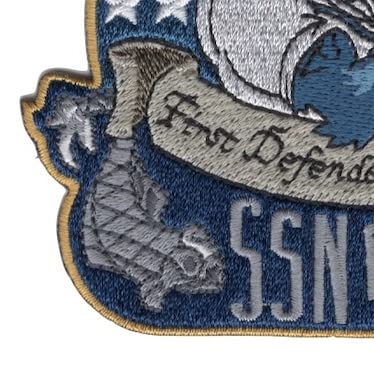 USS Delaware SSN-791 Fast Attack Submarine Embroidered Patch - Military Collectible, Navy Veteran Gift, Submarine Crew Apparel Accessory - Perfect for Jackets, Hats, Bags & Military Display Collections