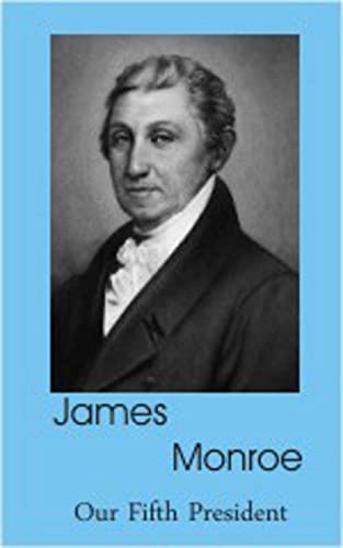 James Monroe Biography Book - Miniature Doll House Collectible for History Enthusiasts & Model Scenes