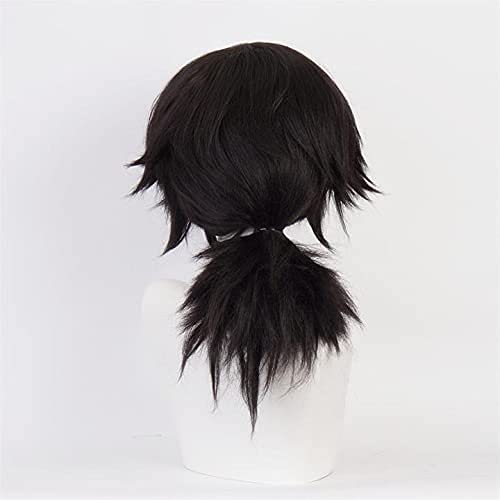 Tomioka Giyuu Demon Slayer Cosplay Costume - Heat Resistant Synthetic Wig for Men & Women | Kimetsu no Yaiba Anime Halloween Outfit - Perfect for Conventions, Cosplay Events & Halloween Parties